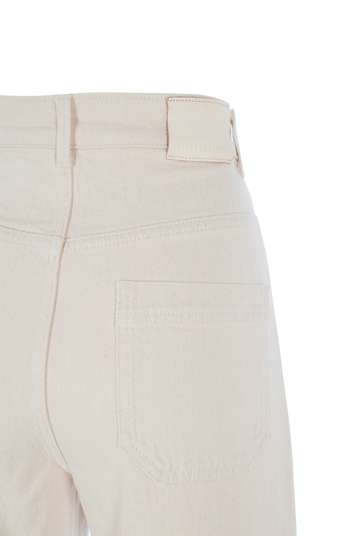 Bej Sailor Fit Jean