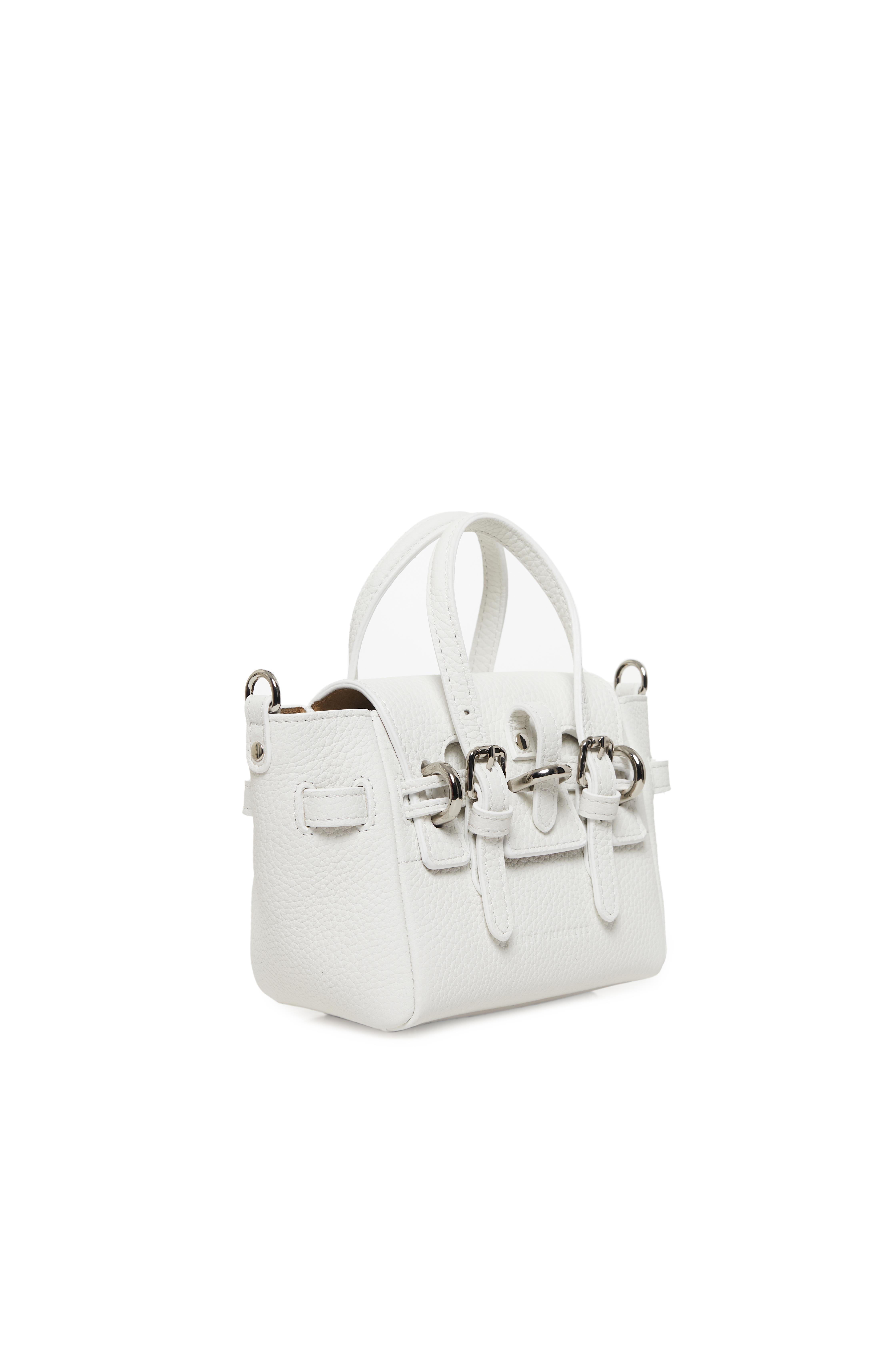 Beyaz Gabrielle Floater Micro Bag Silver