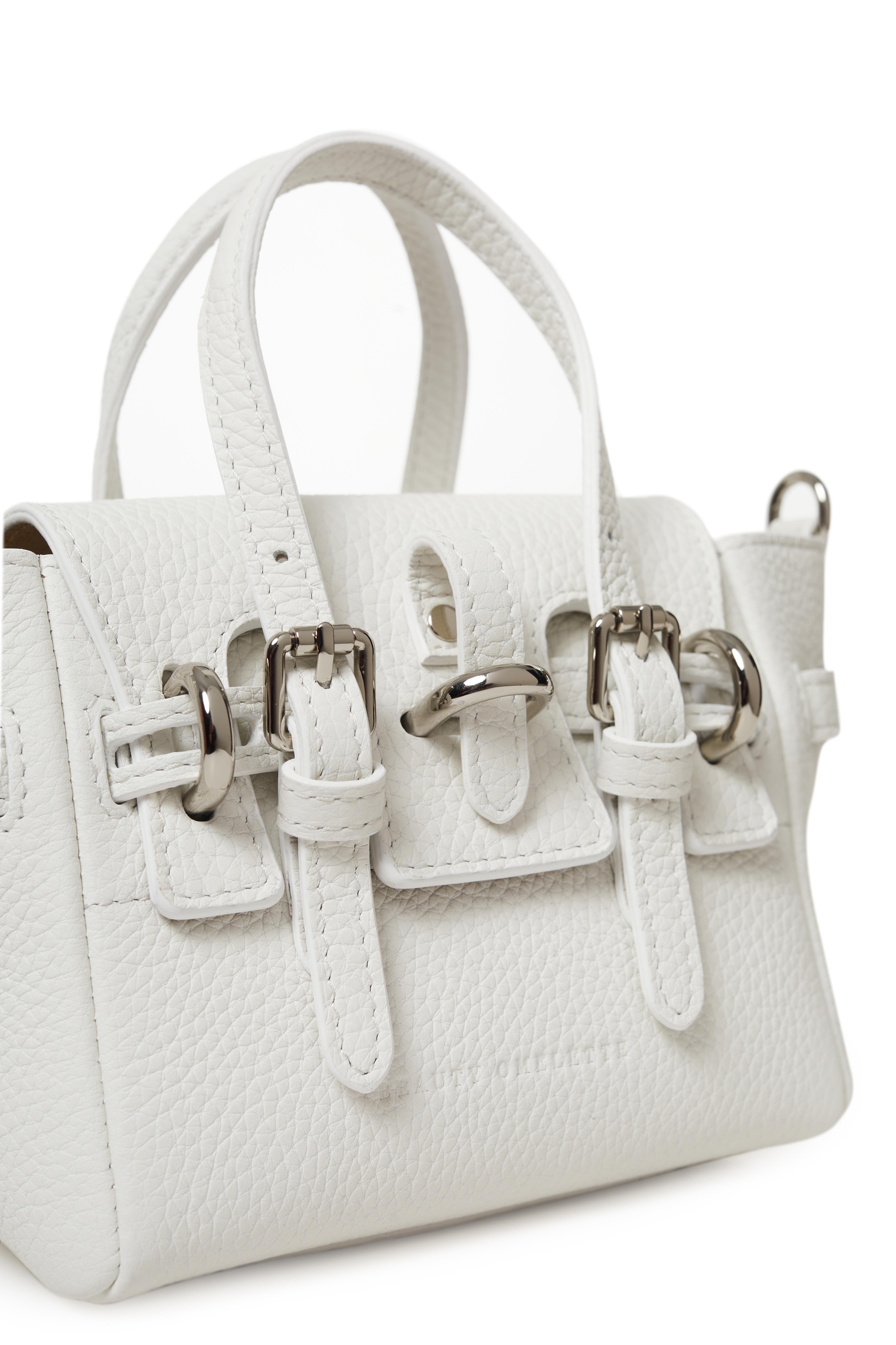 Beyaz Gabrielle Floater Micro Bag Silver