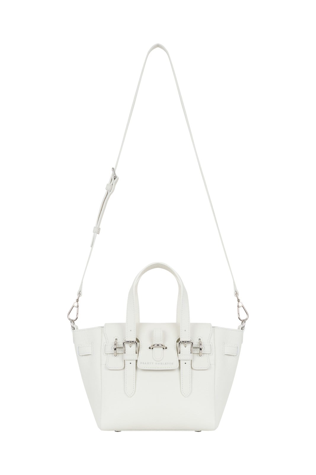 Beyaz Gabrielle Floater Mini Bag Silver
