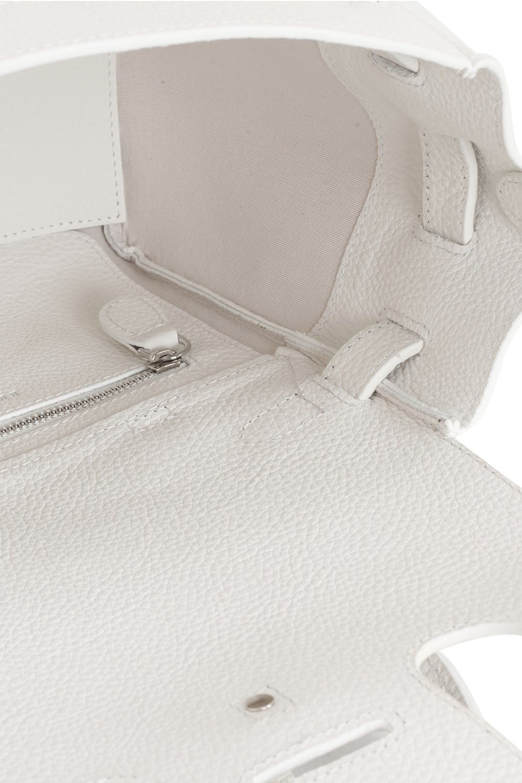 Beyaz Gabrielle Floater Mini Bag Silver