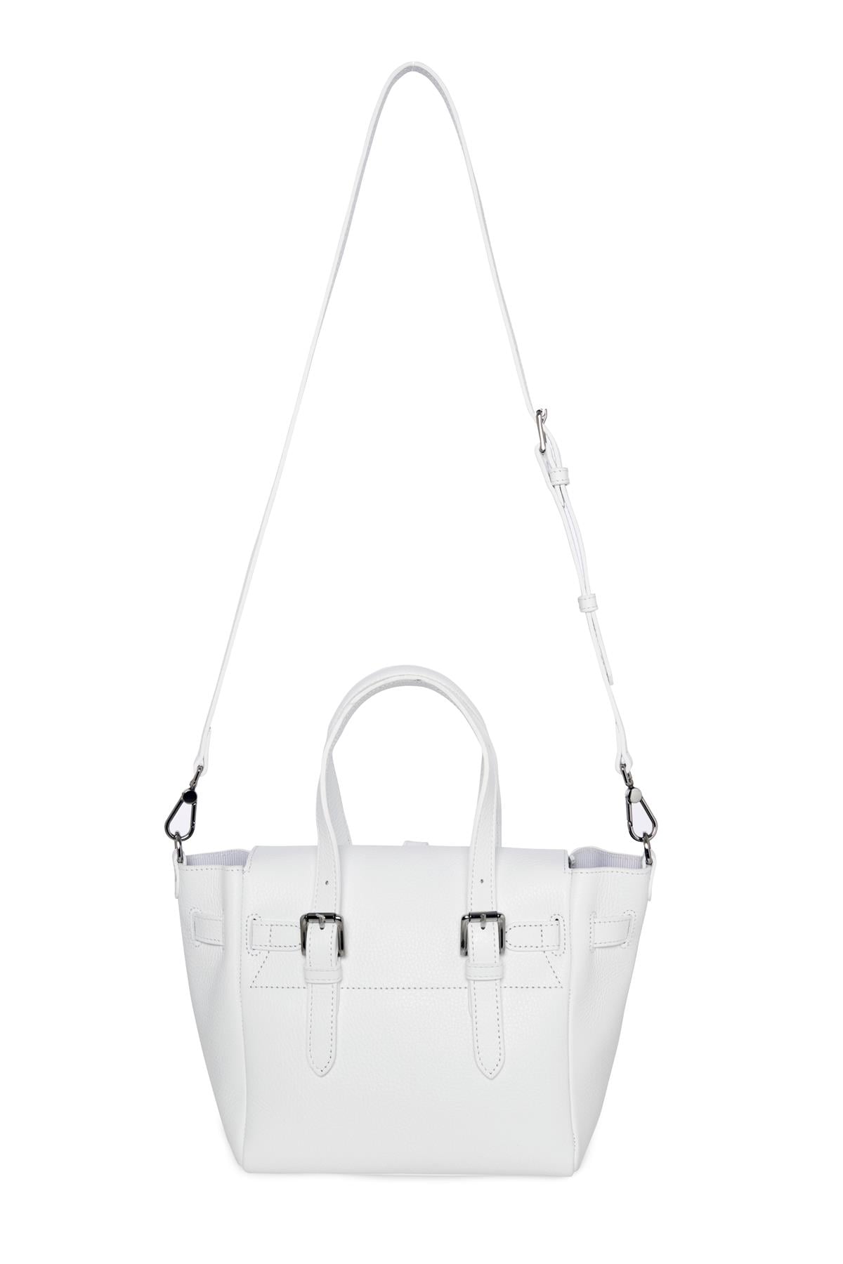 Beyaz Gabrielle Floater Mini Bag Silver