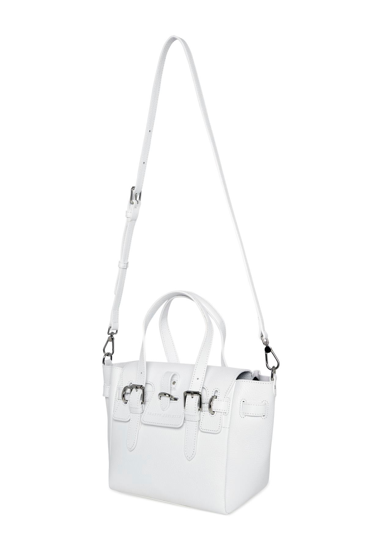 Beyaz Gabrielle Floater Mini Bag Silver