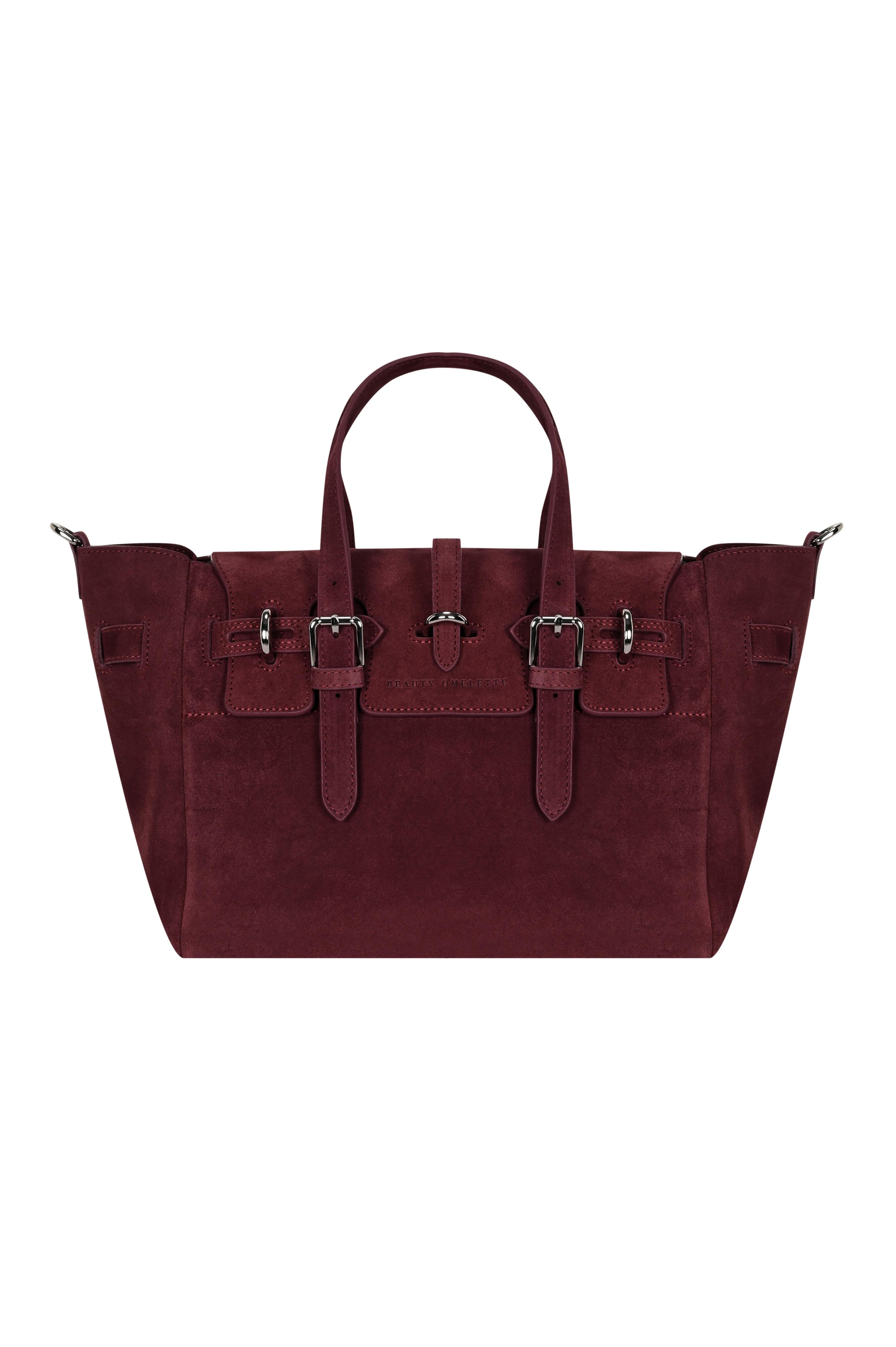 Bordo Gabrielle Süet Medium Bag Silver