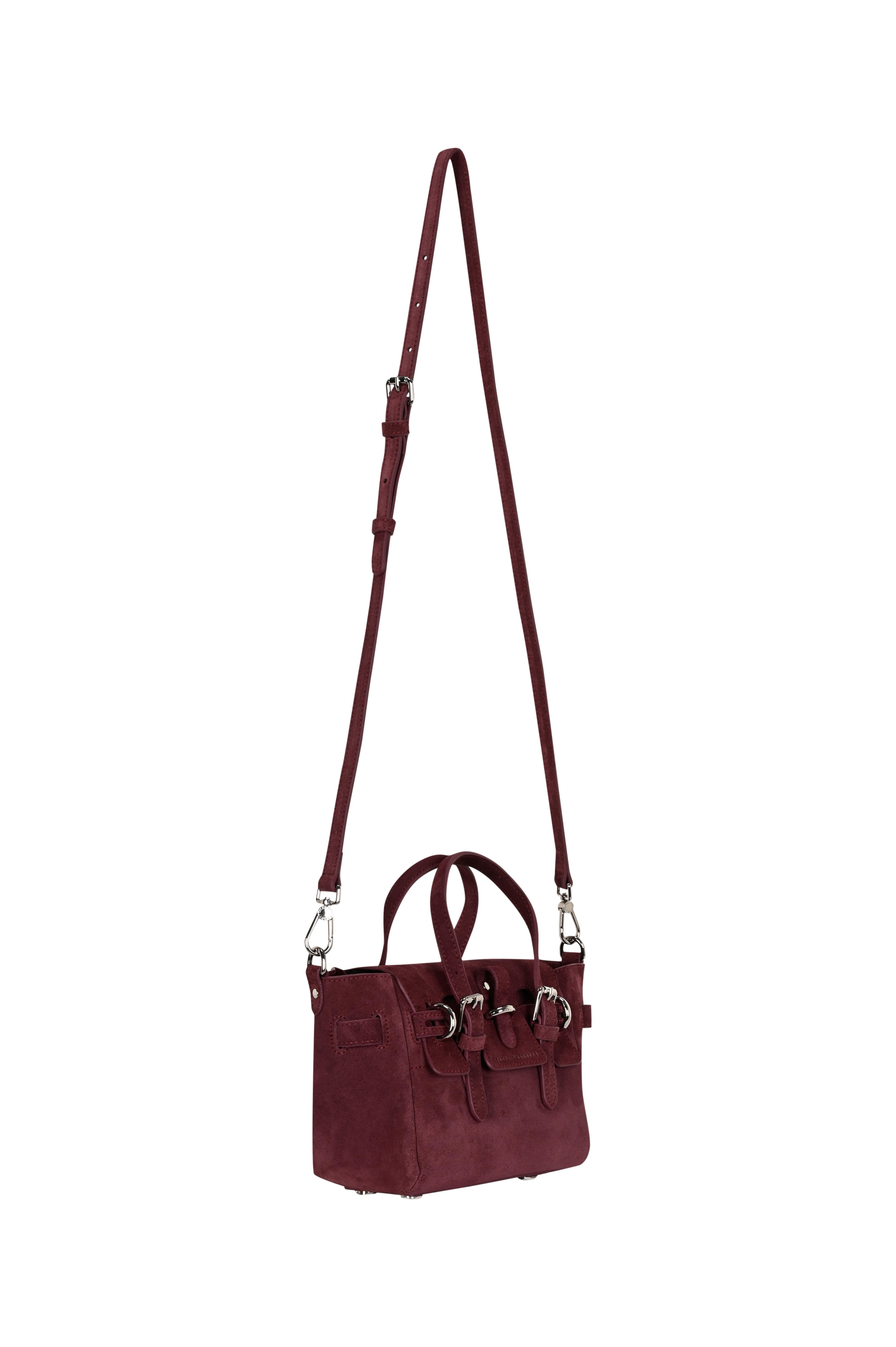 Bordo Gabrielle Süet Petite Bag Silver