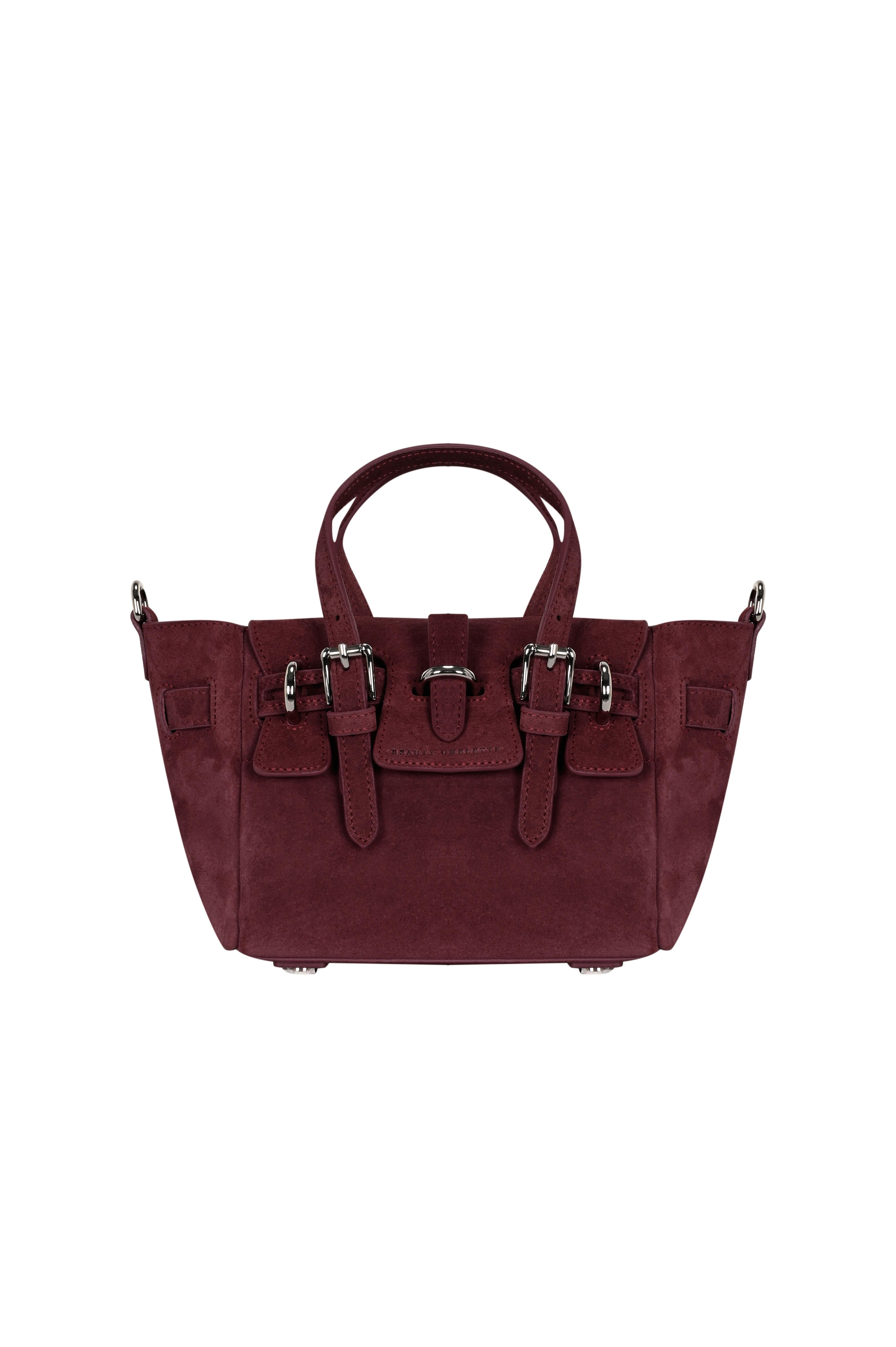 Bordo Gabrielle Süet Petite Bag Silver