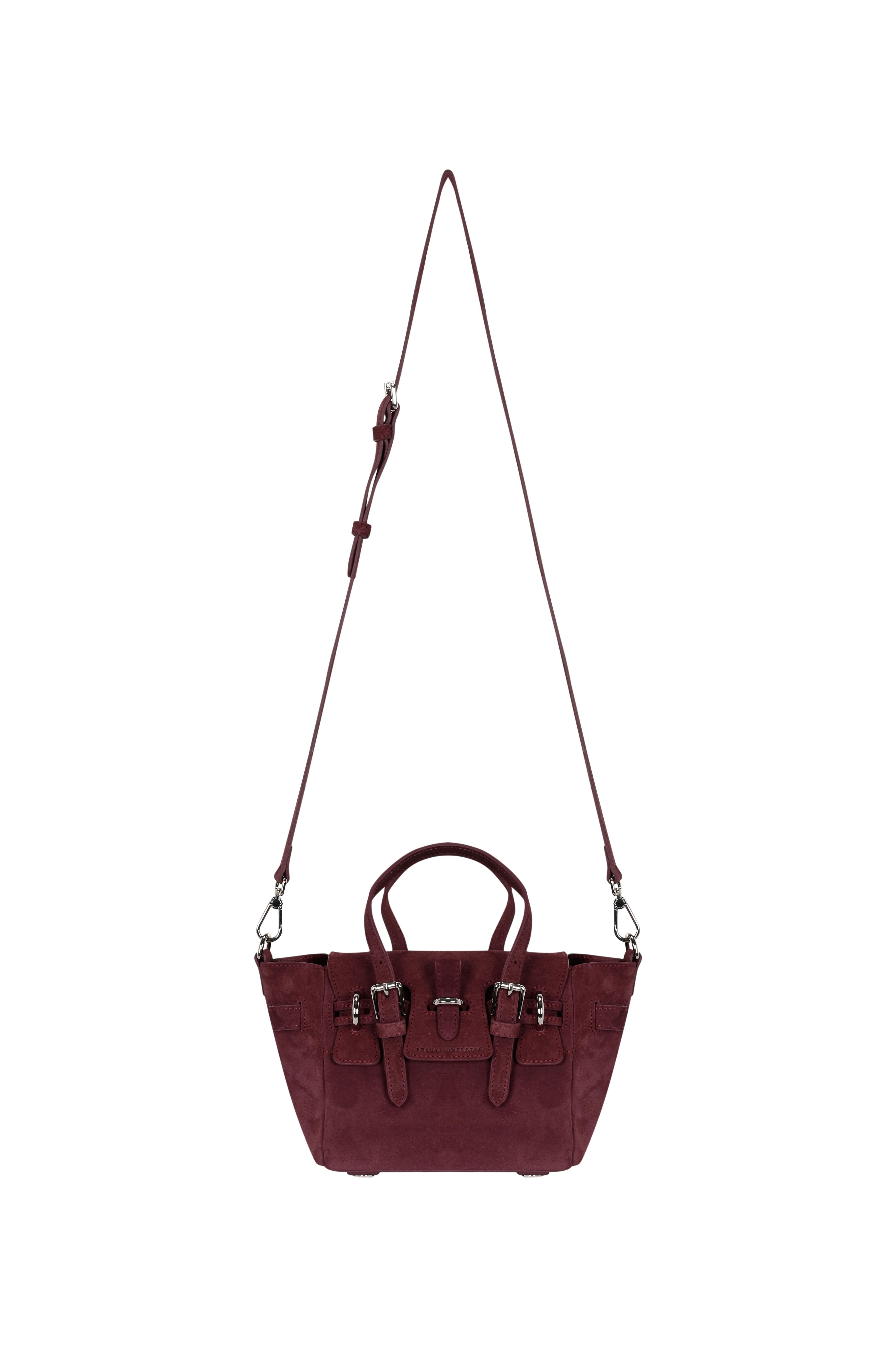 Bordo Gabrielle Süet Petite Bag Silver