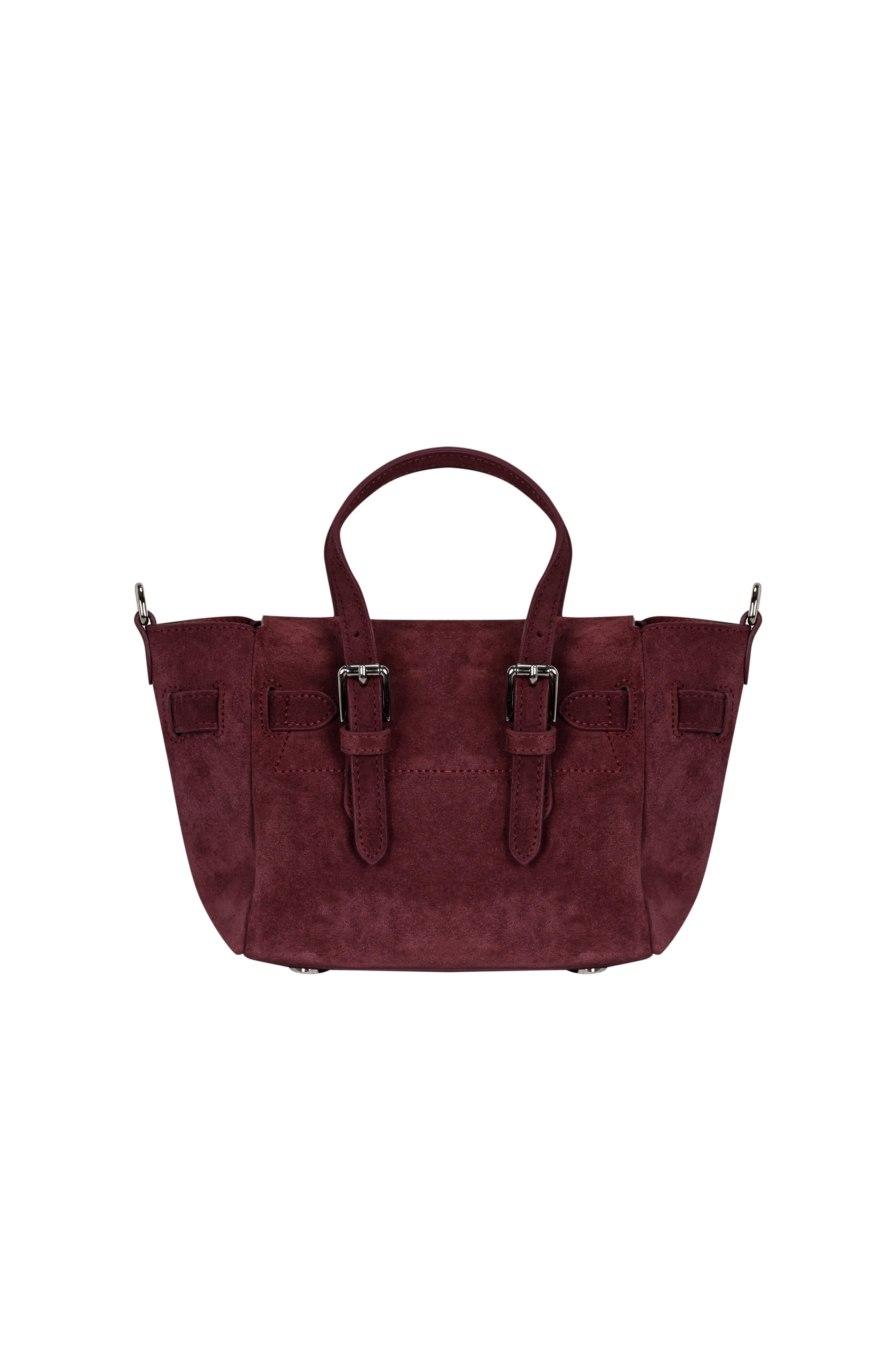 Bordo Gabrielle Süet Petite Bag Silver