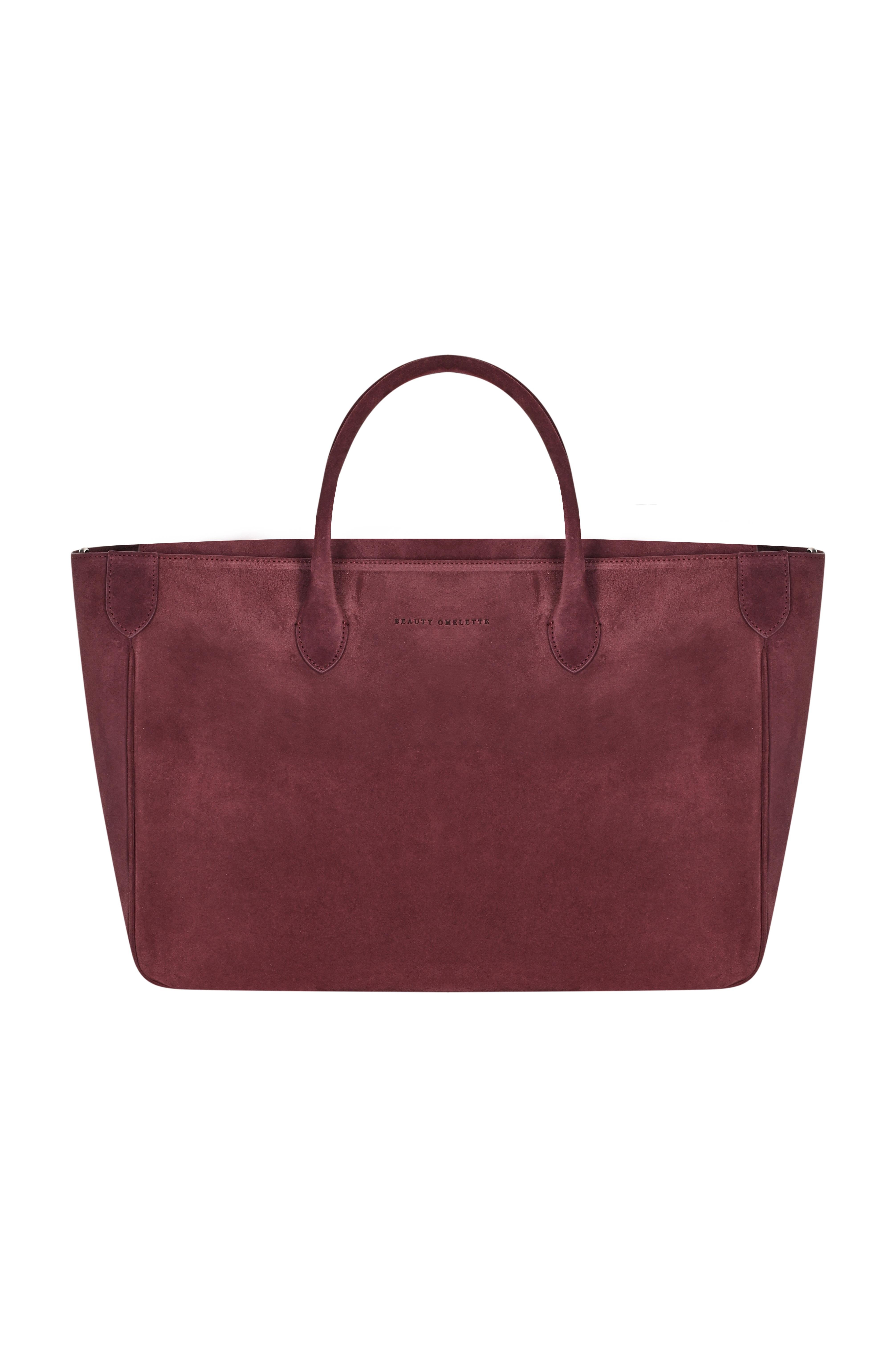 Bordo Raphael XL Süet Bag