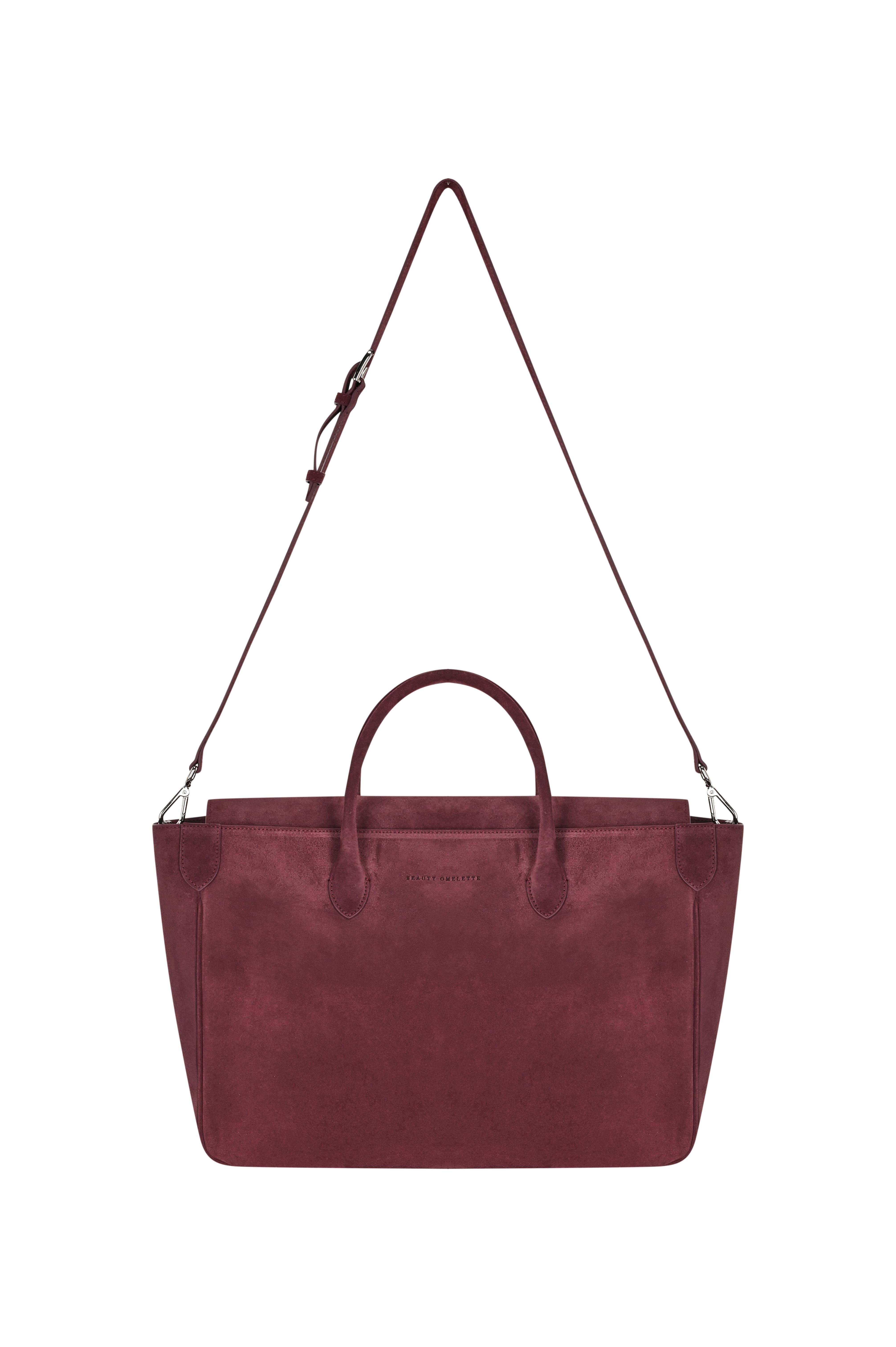 Bordo Raphael XL Süet Bag