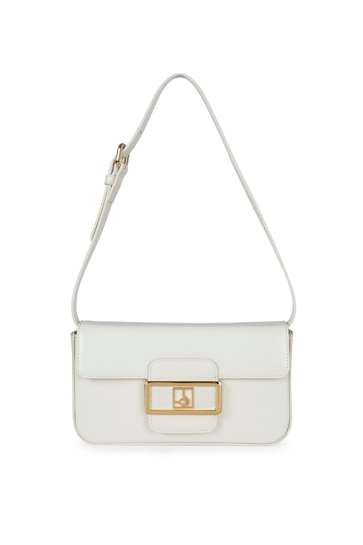 Ekru Logo Box Day Bag