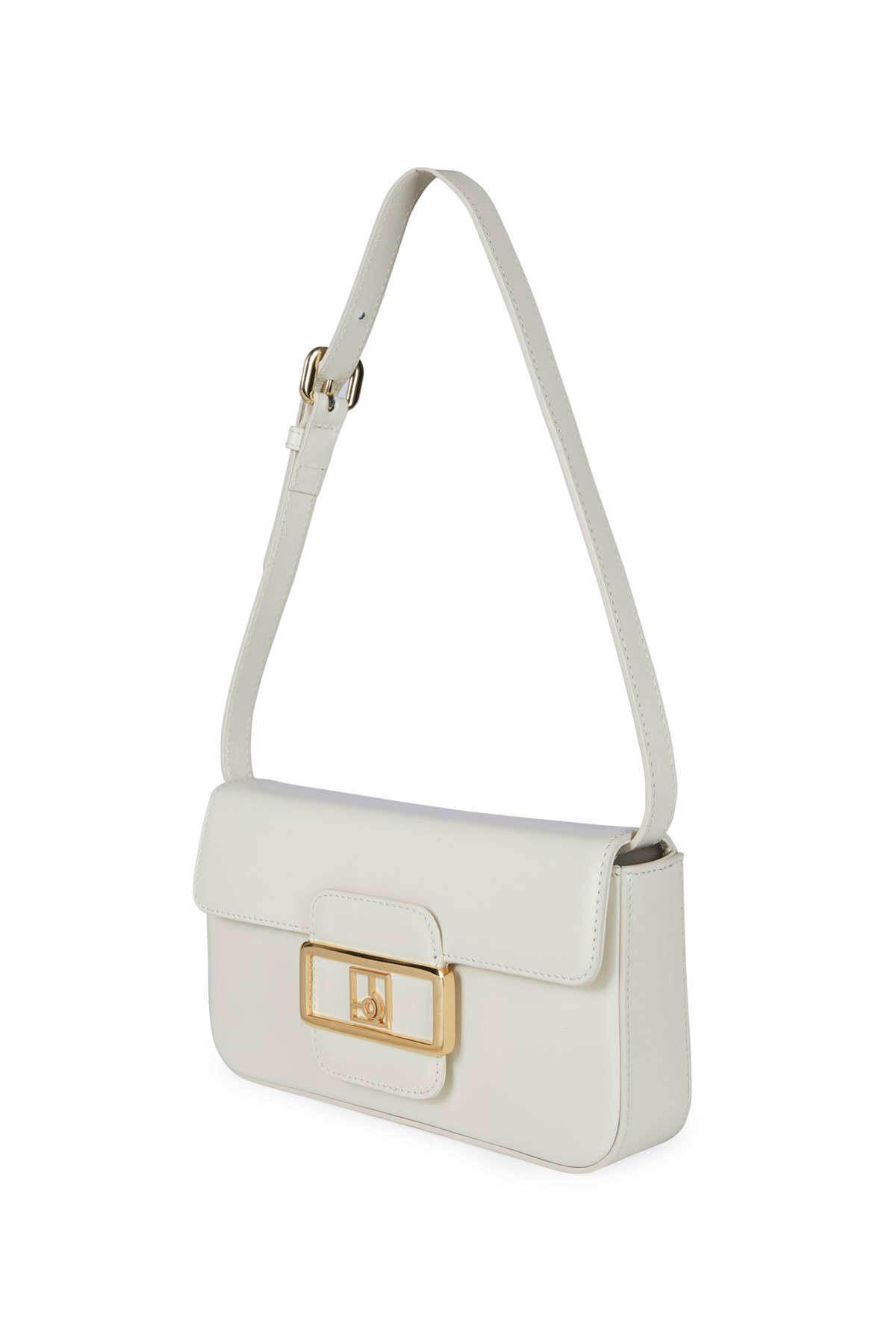 Ekru Logo Box Day Bag