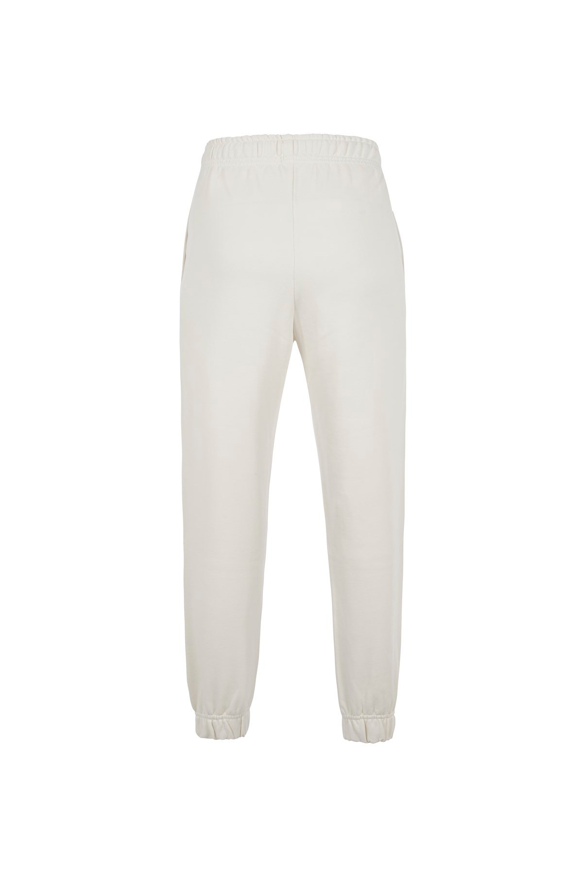 Ekru Paçası Lastikli Sweatpants