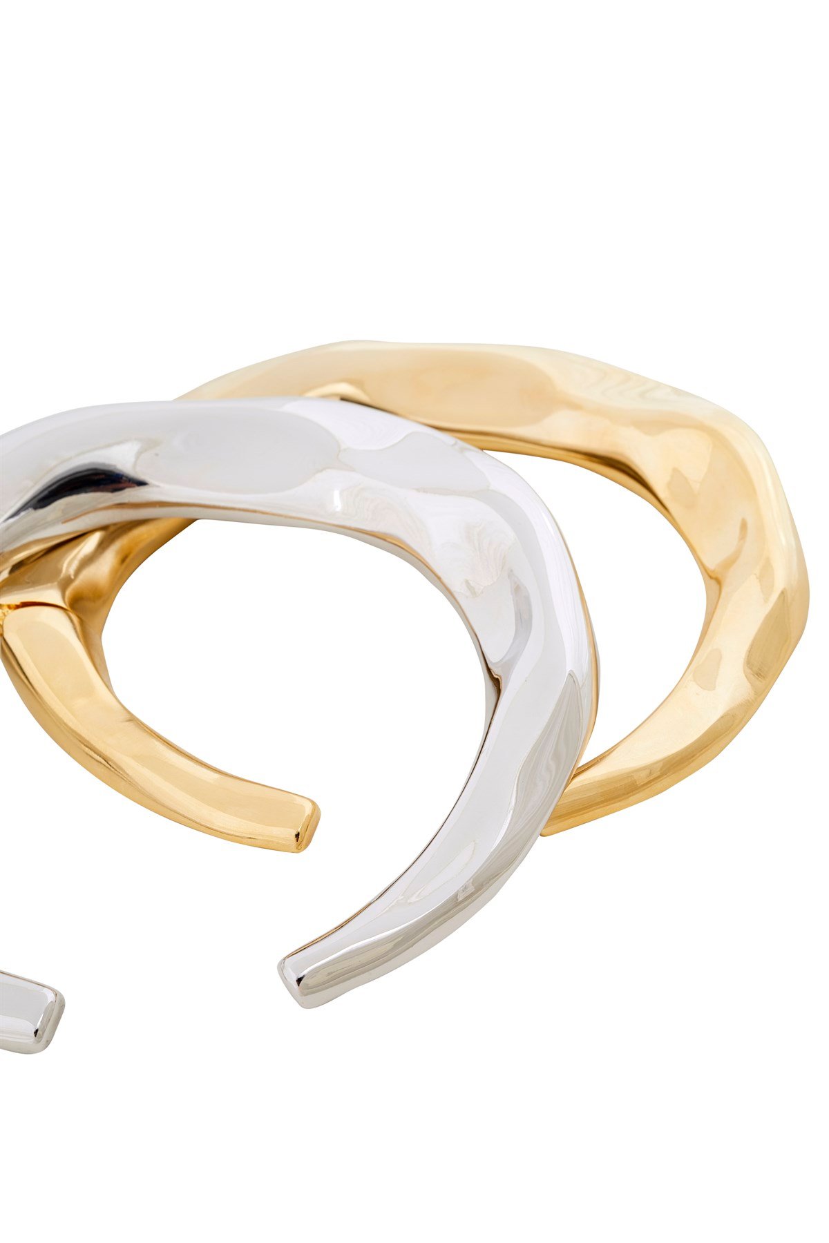 Gold Amorf Tasma Kolye