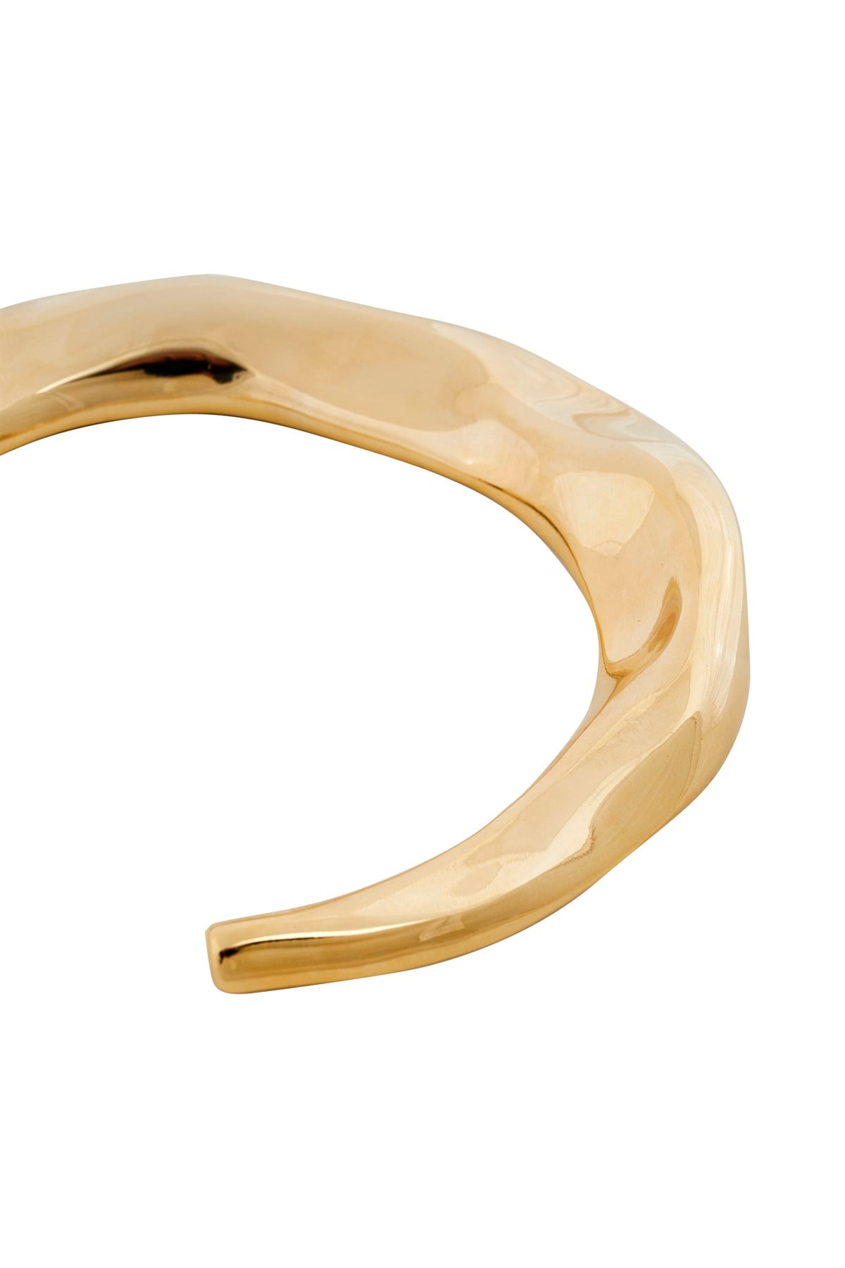 Gold Amorf Tasma Kolye