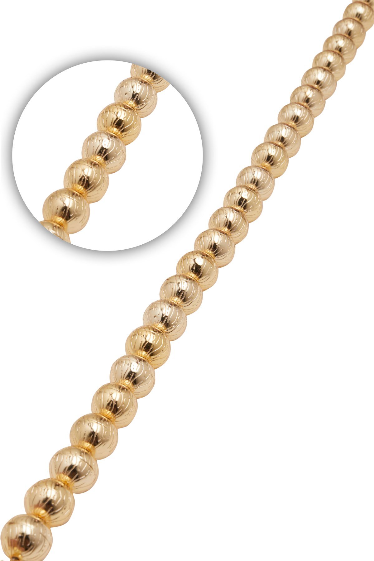 Gold Top Form Kısa Kolye