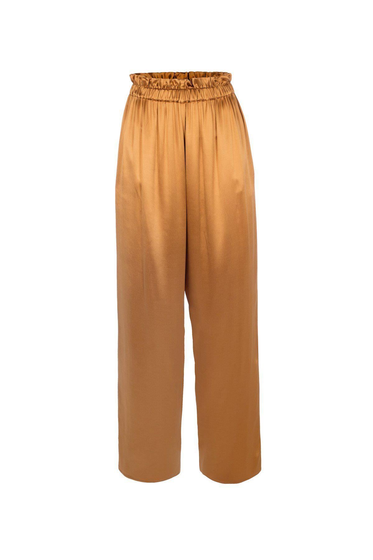 Gold Viskon Bol Pantolon 