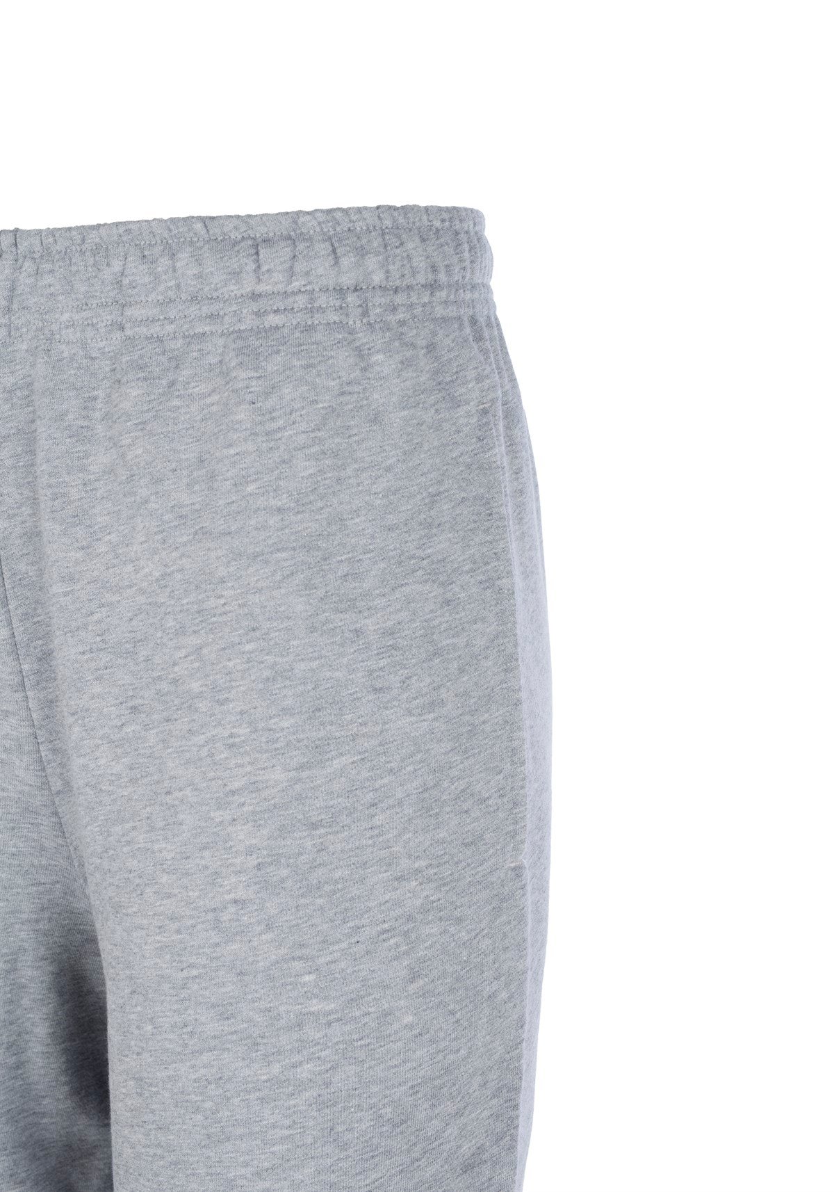 Gri Bol Paçası Lastikli Sweatpants