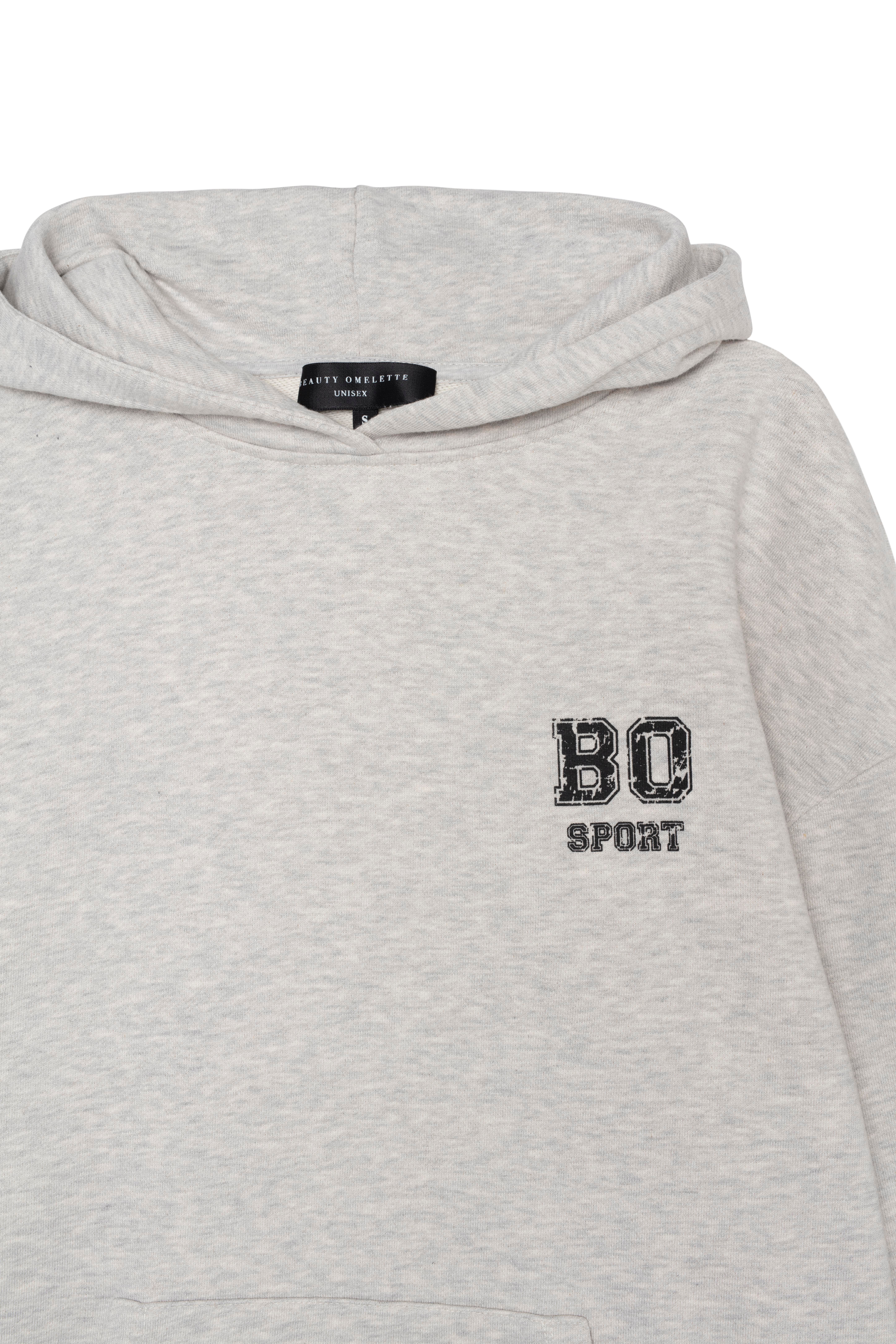 Gri Melanj BO Sports Hoodie