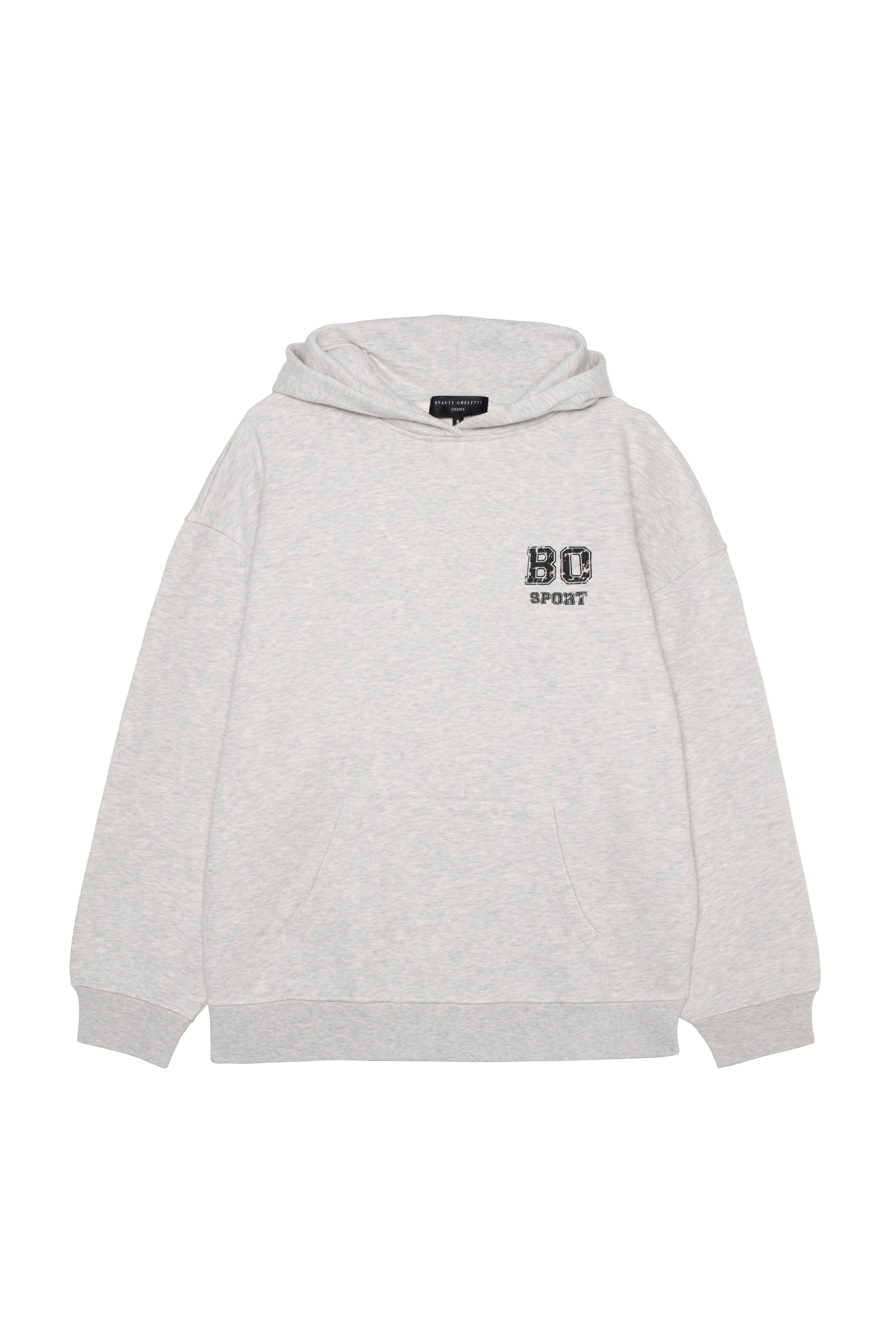 Gri Melanj BO Sports Hoodie