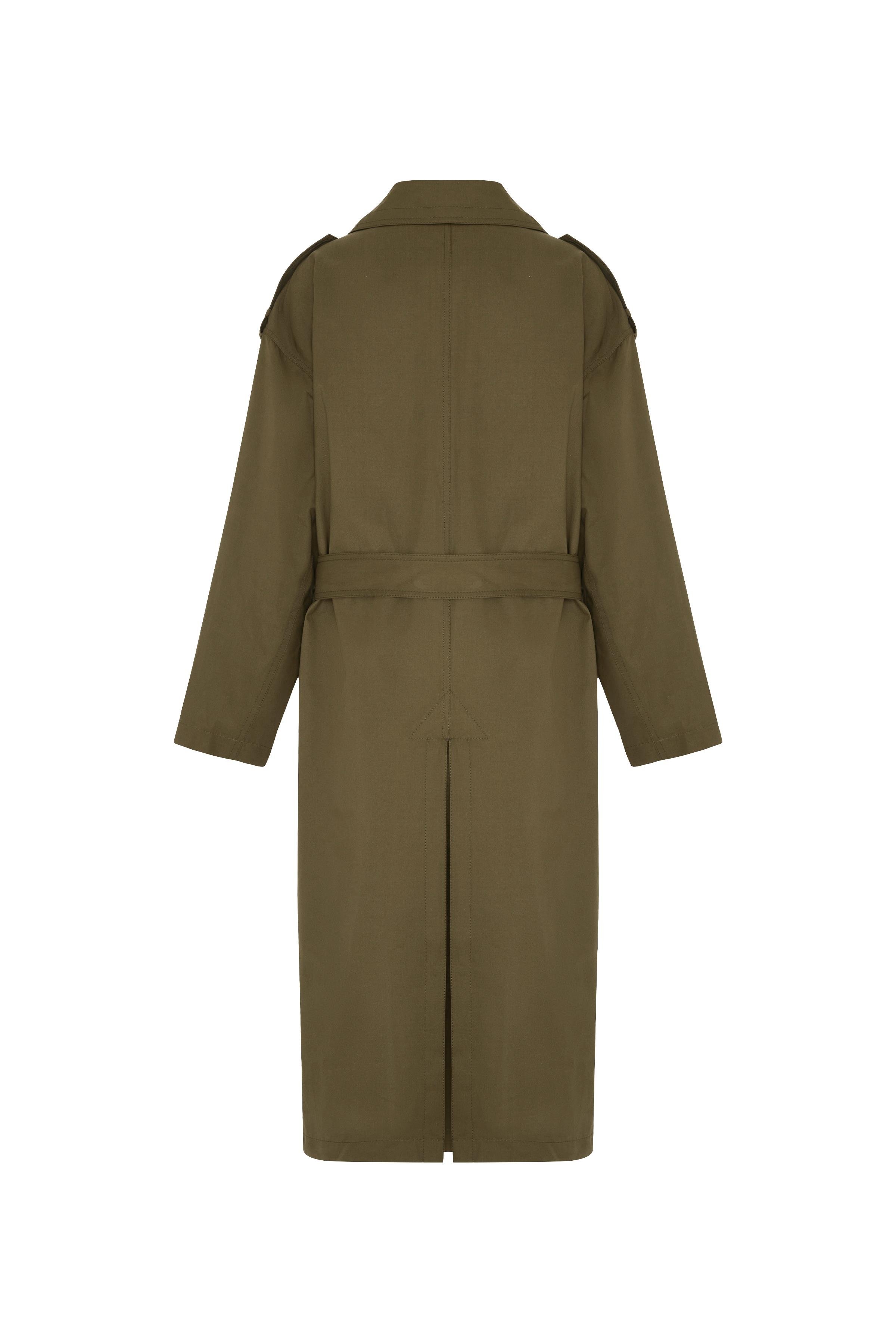 Haki Daddy Trenchcoat