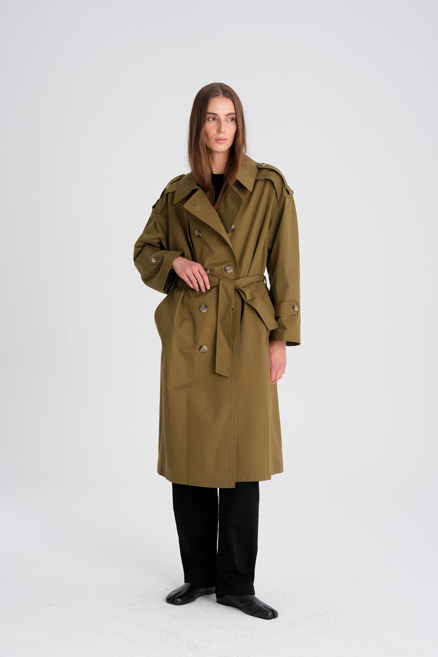 Haki Daddy Trenchcoat