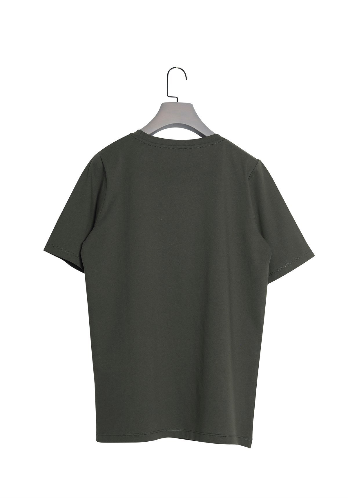 Haki Sıfır Yaka T-shirt
