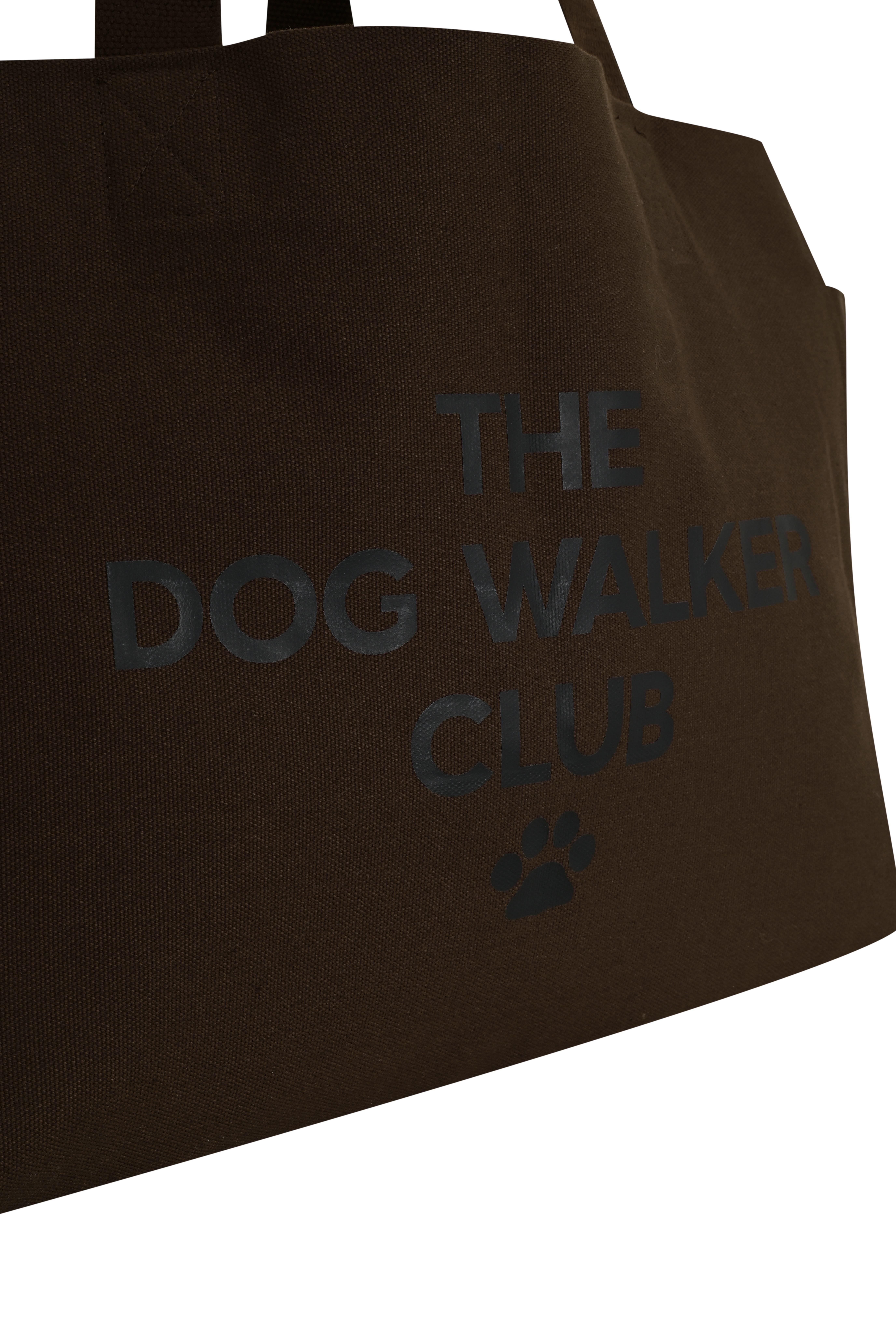 Kahverengi Baskılı Kanvas Çanta