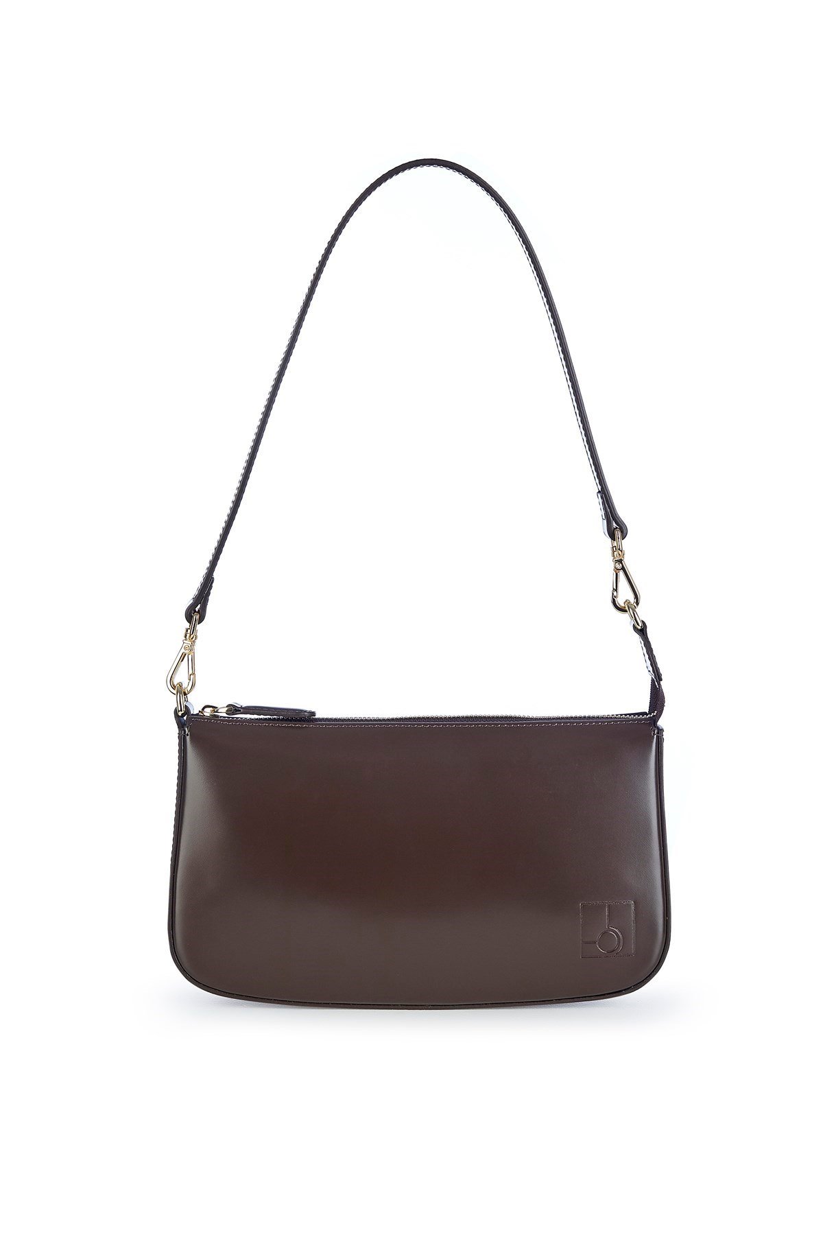 Kahverengi Classic Baguette Bag