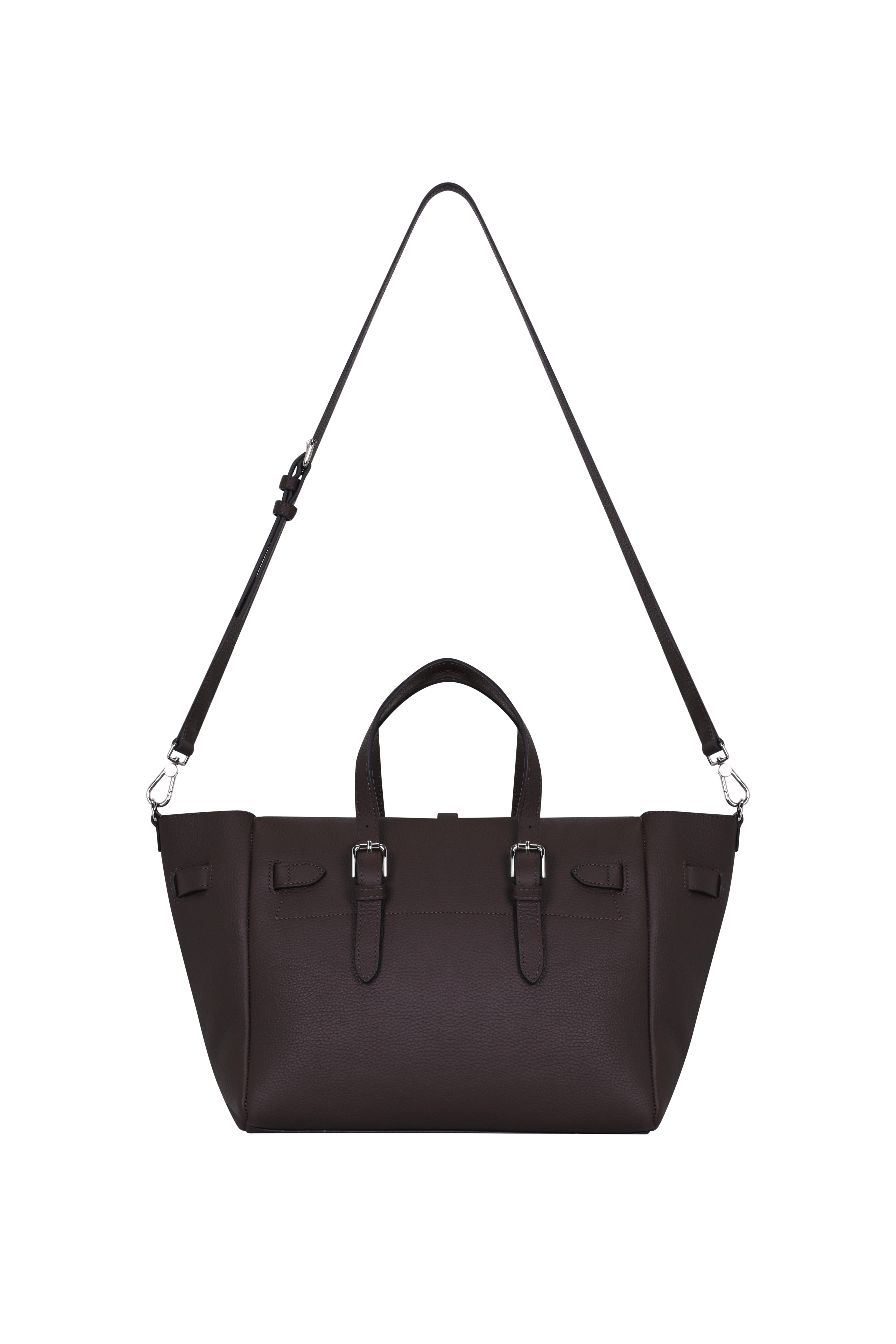 Kahverengi Gabrielle Floater Day Bag Silver