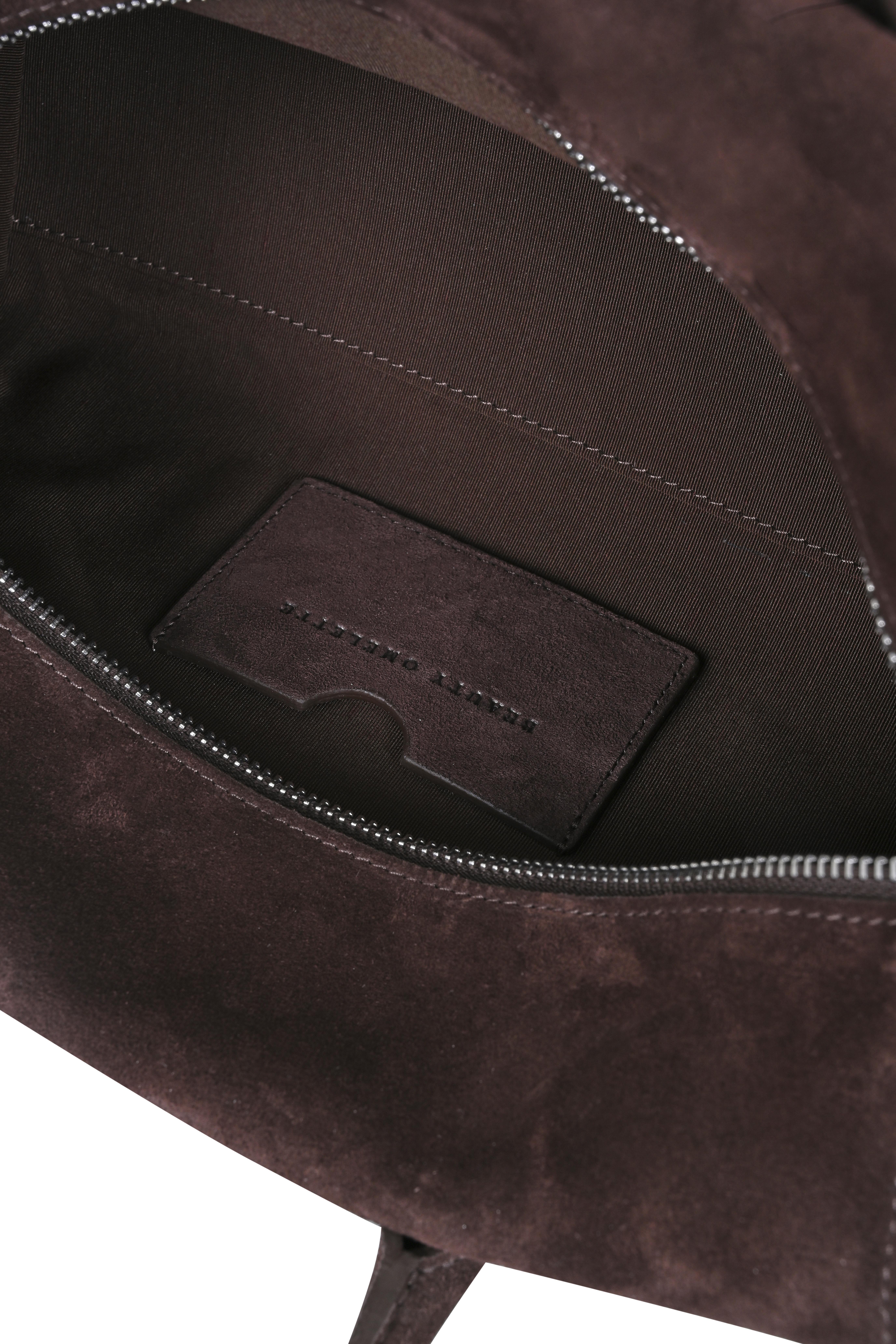 Kahverengi Süet Oxford Bag