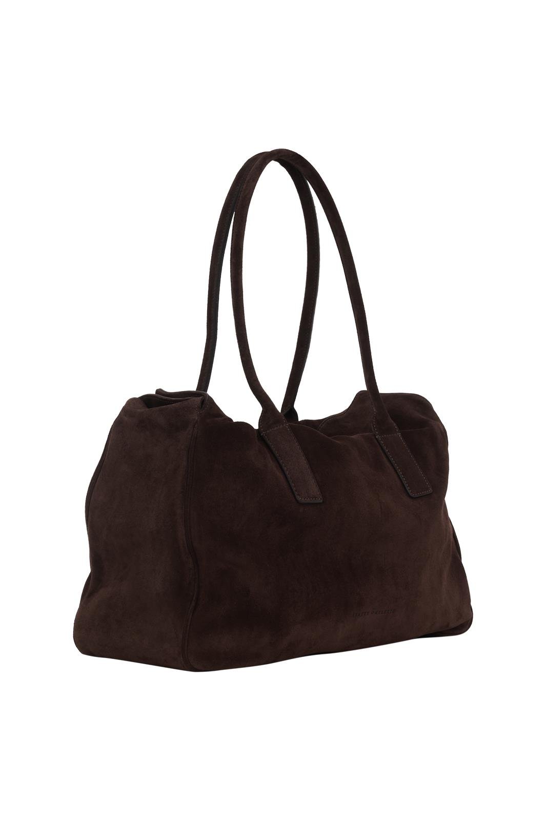 Kahverengi Süet Raphael Shopping Bag