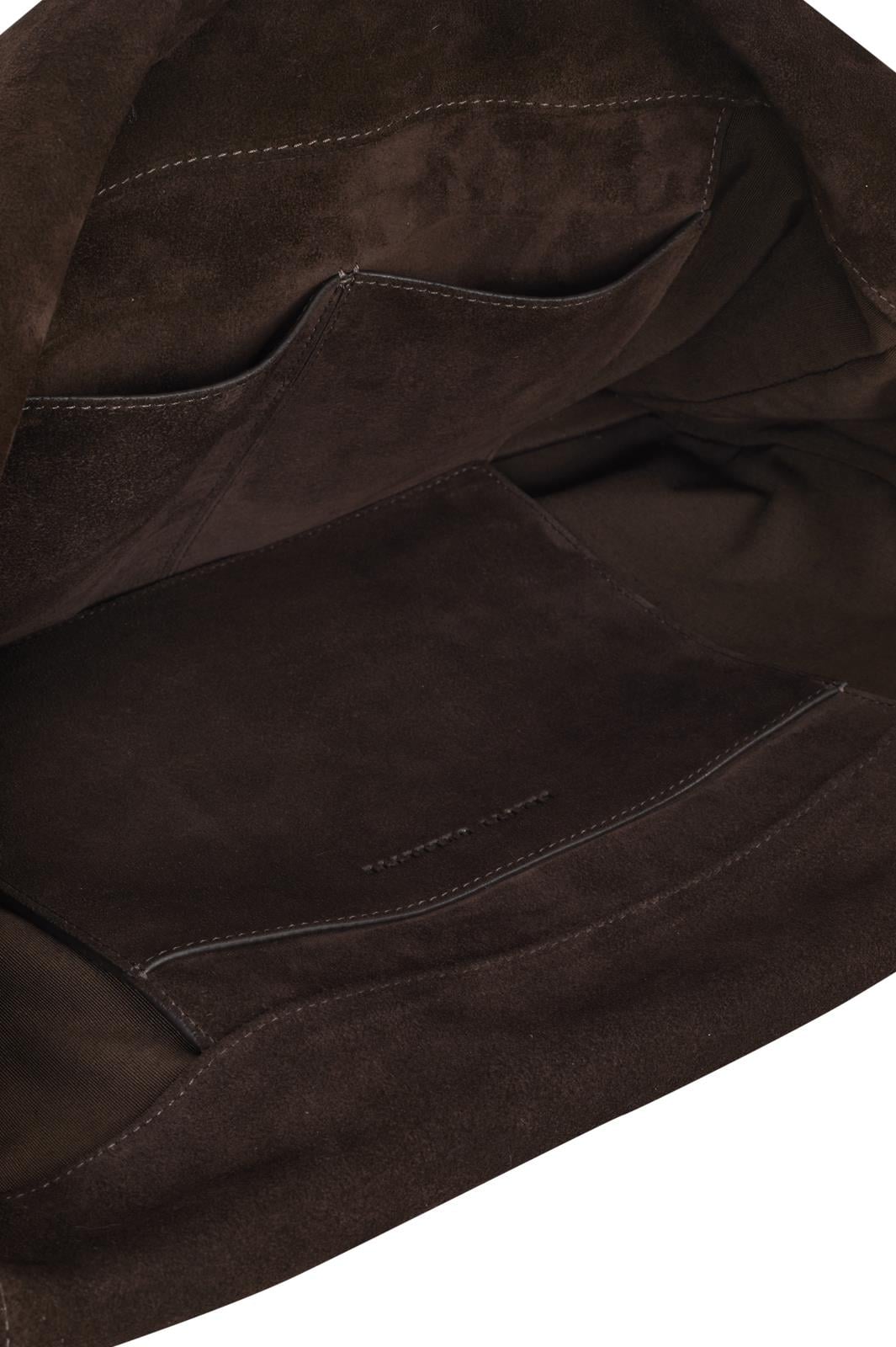 Kahverengi Süet Raphael Shopping Bag