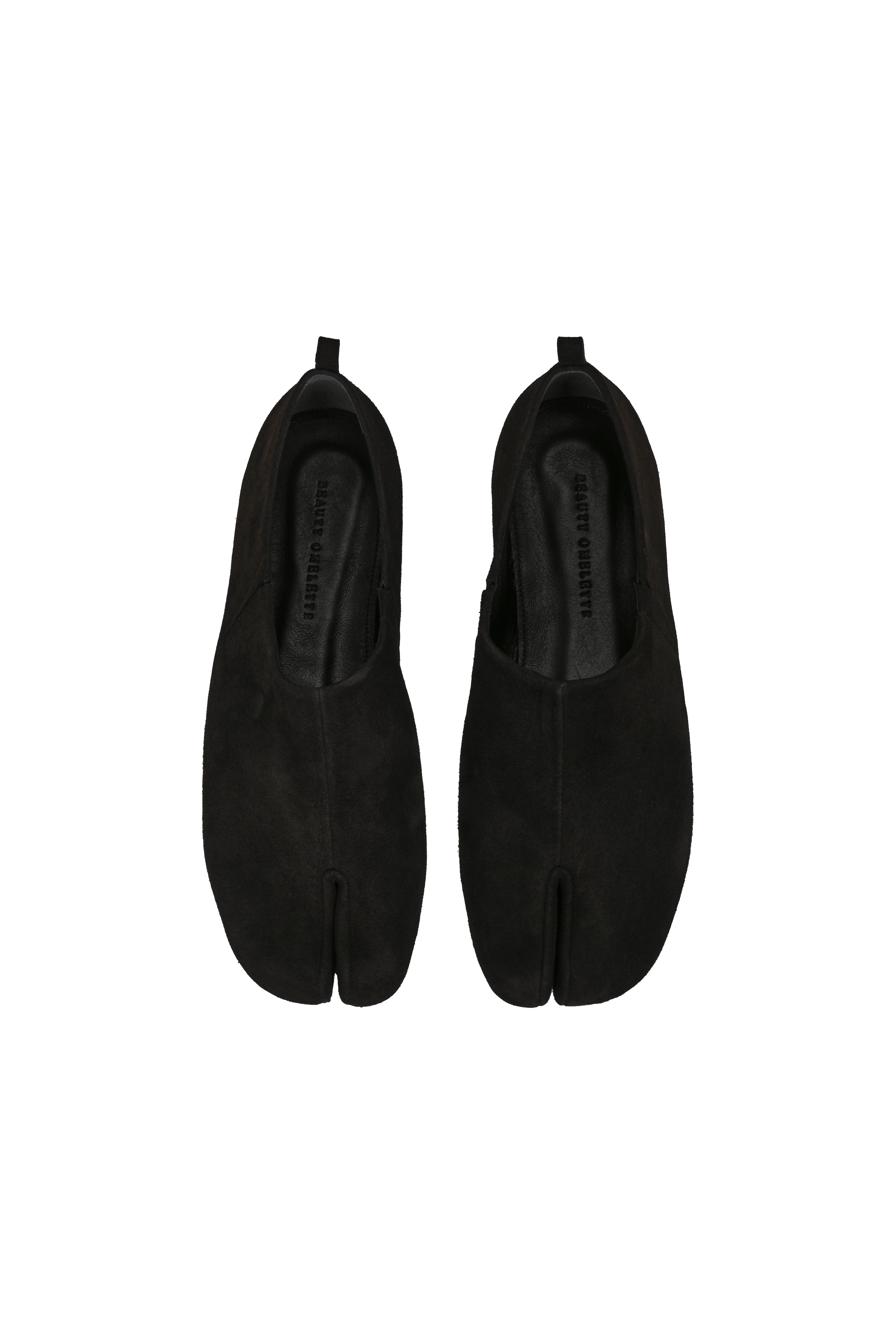 Kahverengi Tabi Süet Babet