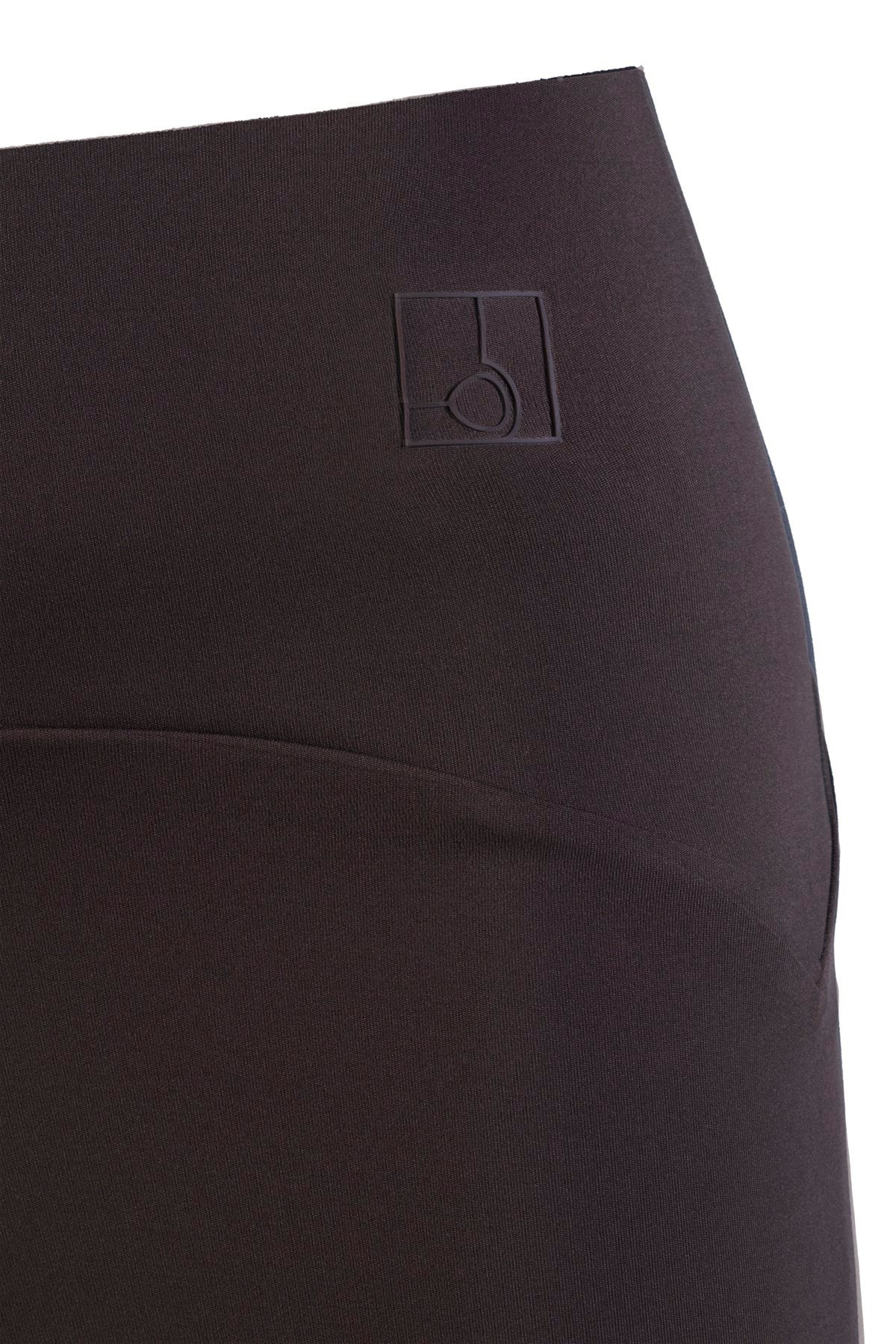 Kahverengi Toparlayıcı Kısa Spor Tayt