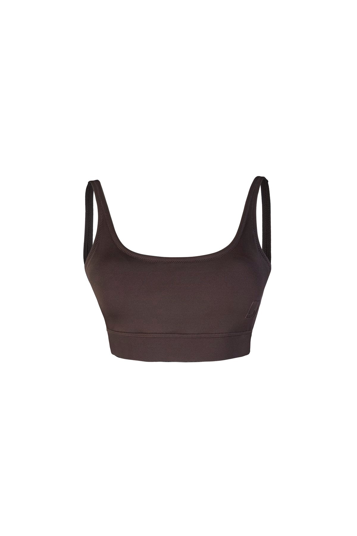 Kahverengi Toparlayıcı Spor Bra