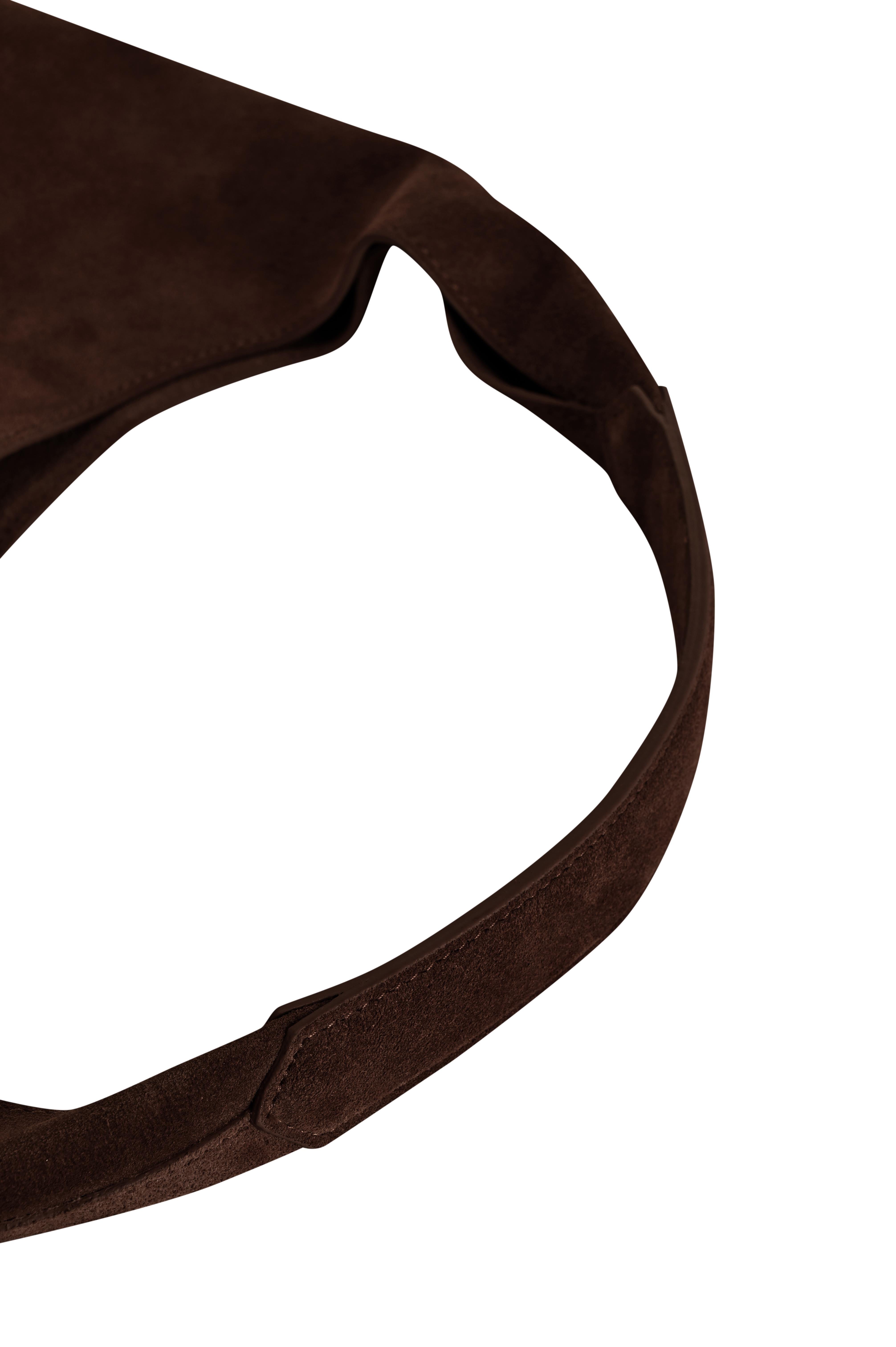 Kahverengi Tote Süet Bag