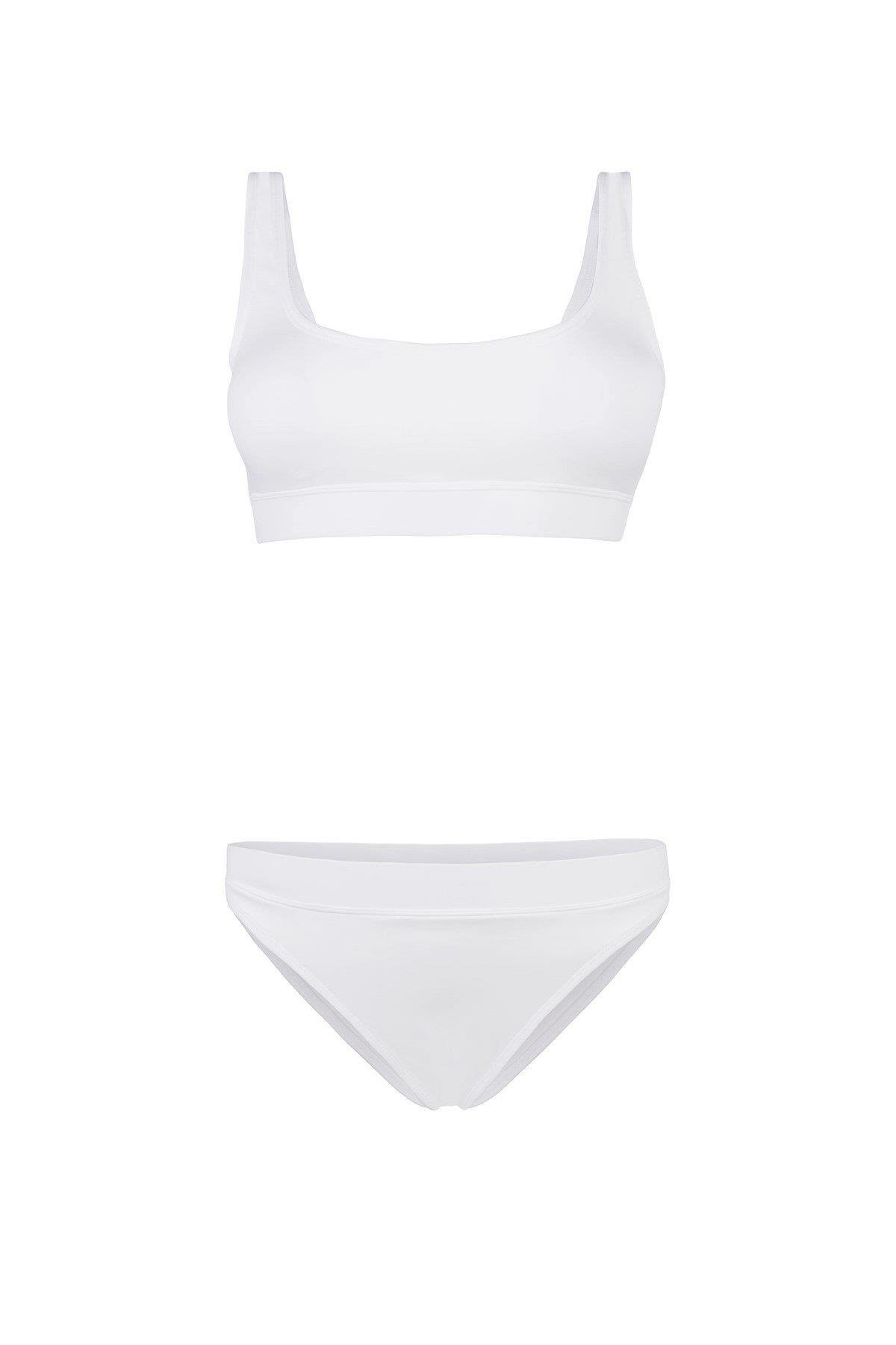 Kırık Beyaz BO Klasik Bikini
