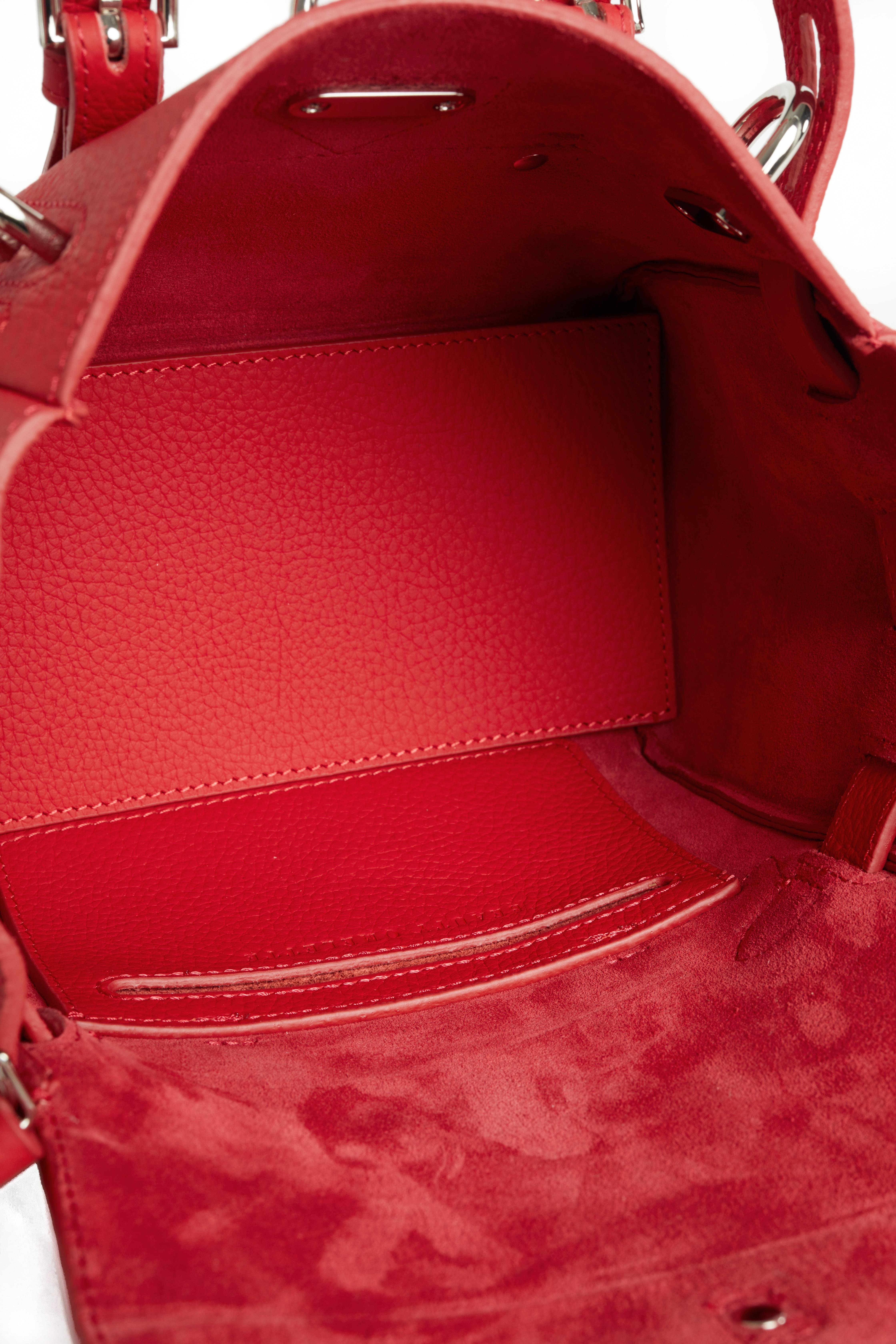 Kırmızı Gabriellle Floater Petite Bag Silver