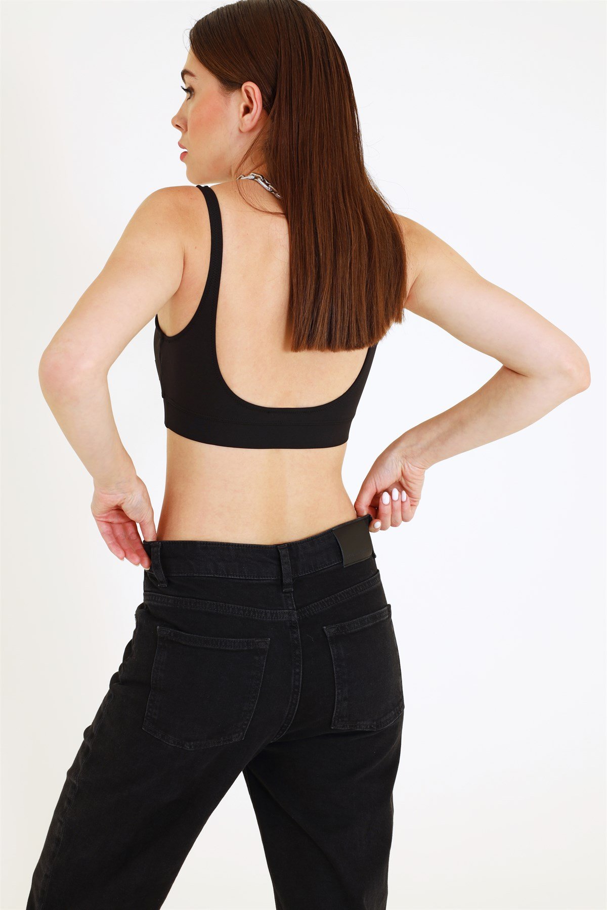 Koyu Antrasit Rebecca Boot Cut Jean