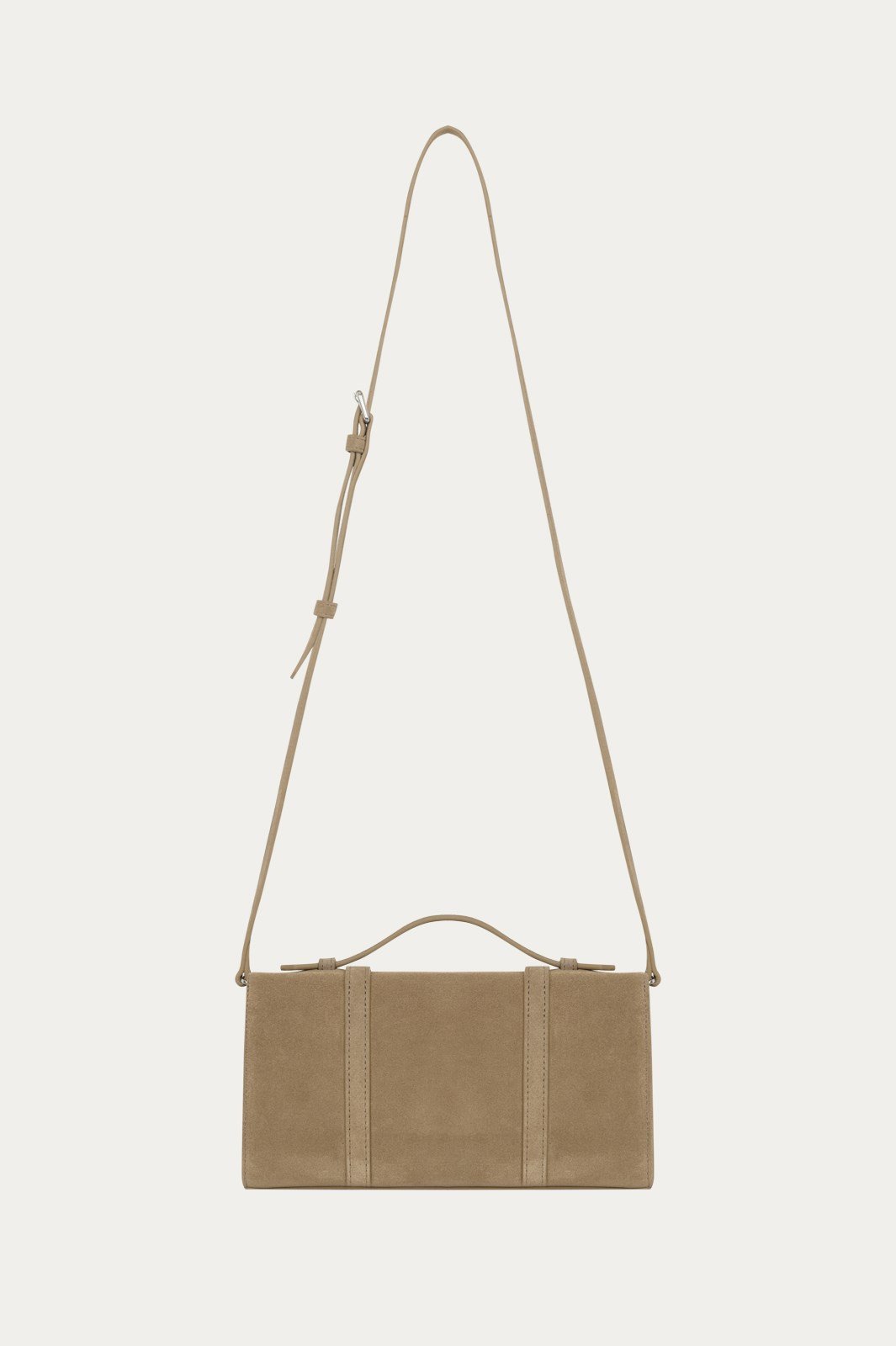 Koyu Muskat Gabrielle Süet Clutch
