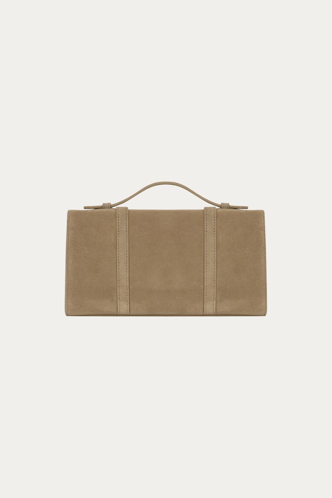 Koyu Muskat Gabrielle Süet Clutch