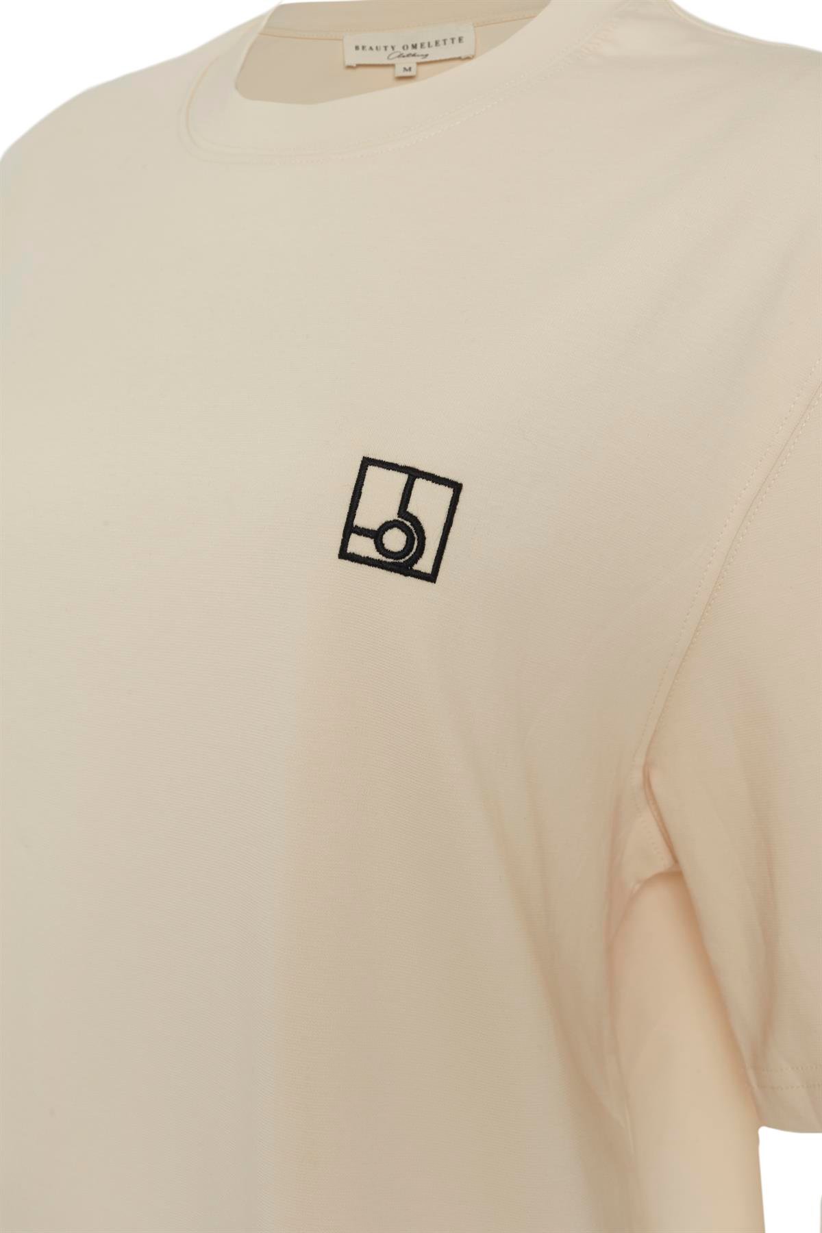 Krem Boyfriend Tshirt