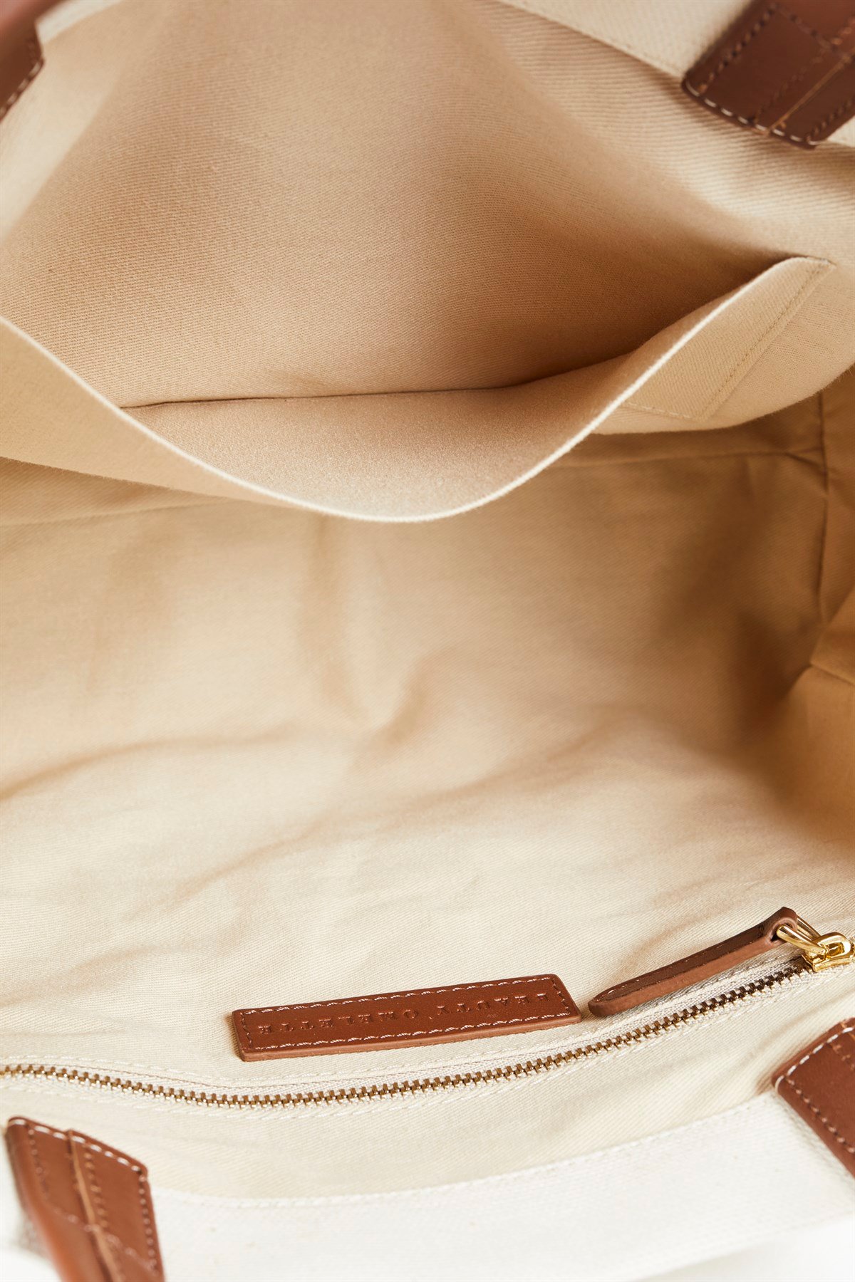 Krem Tote Mini Bag Canvas