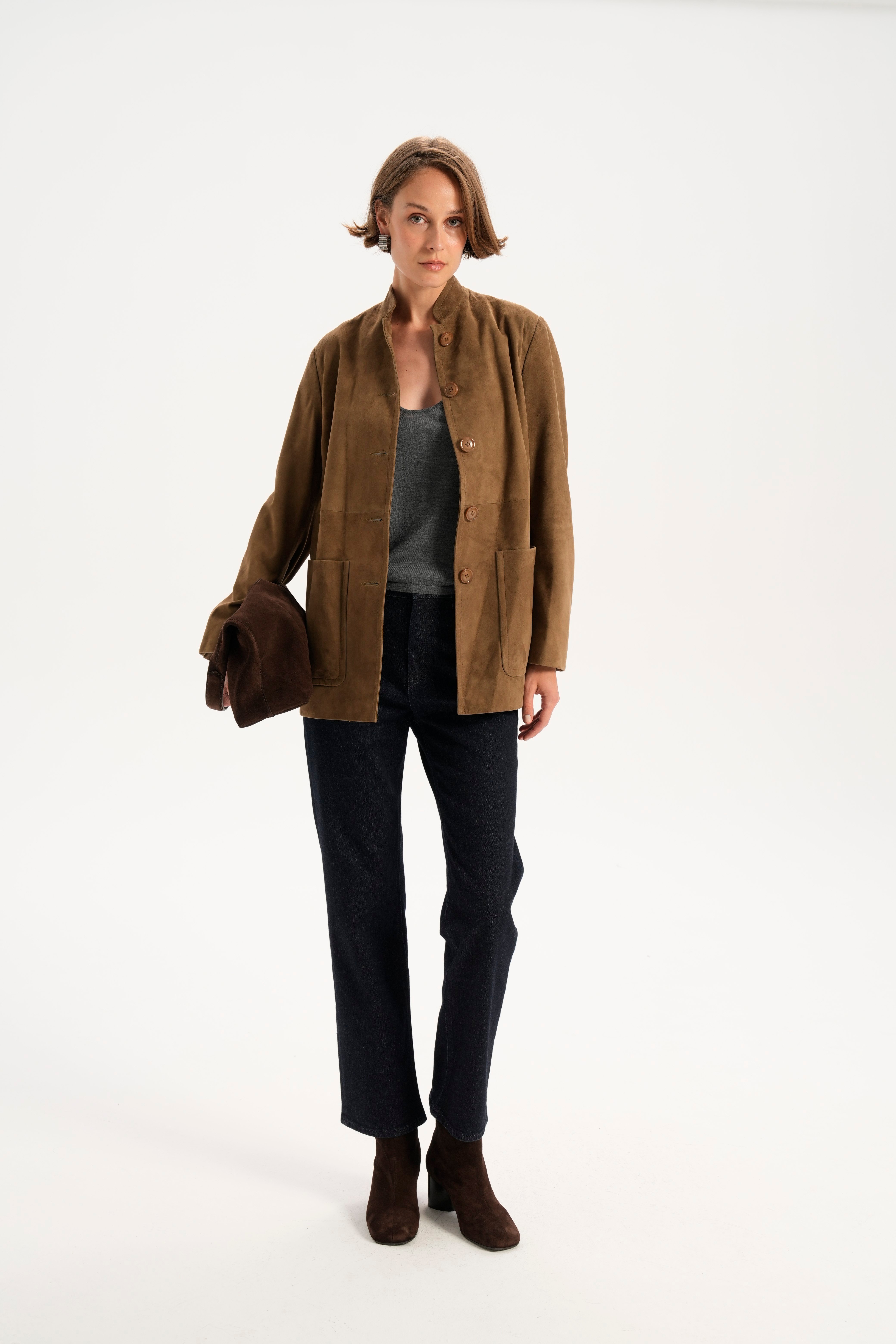 Lacivert Classic Straight Jean