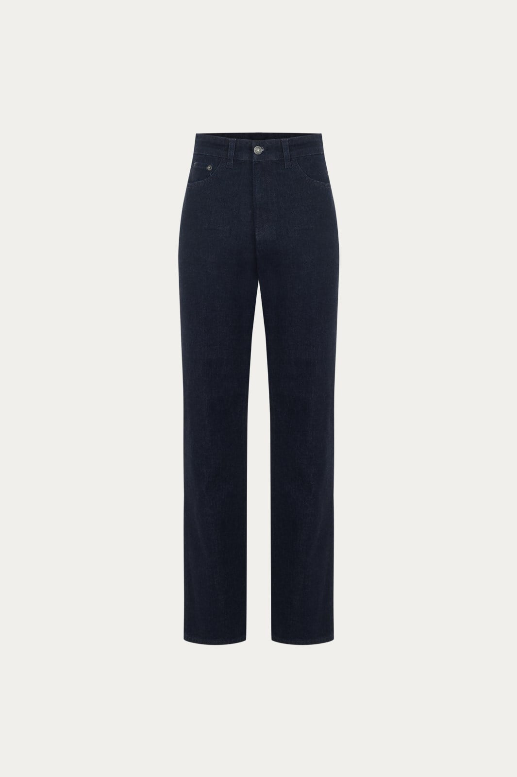 Lacivert Classic Straight Jean
