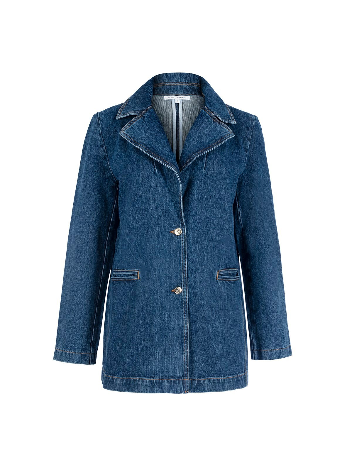 Lacivert Denim Daddy Blazer