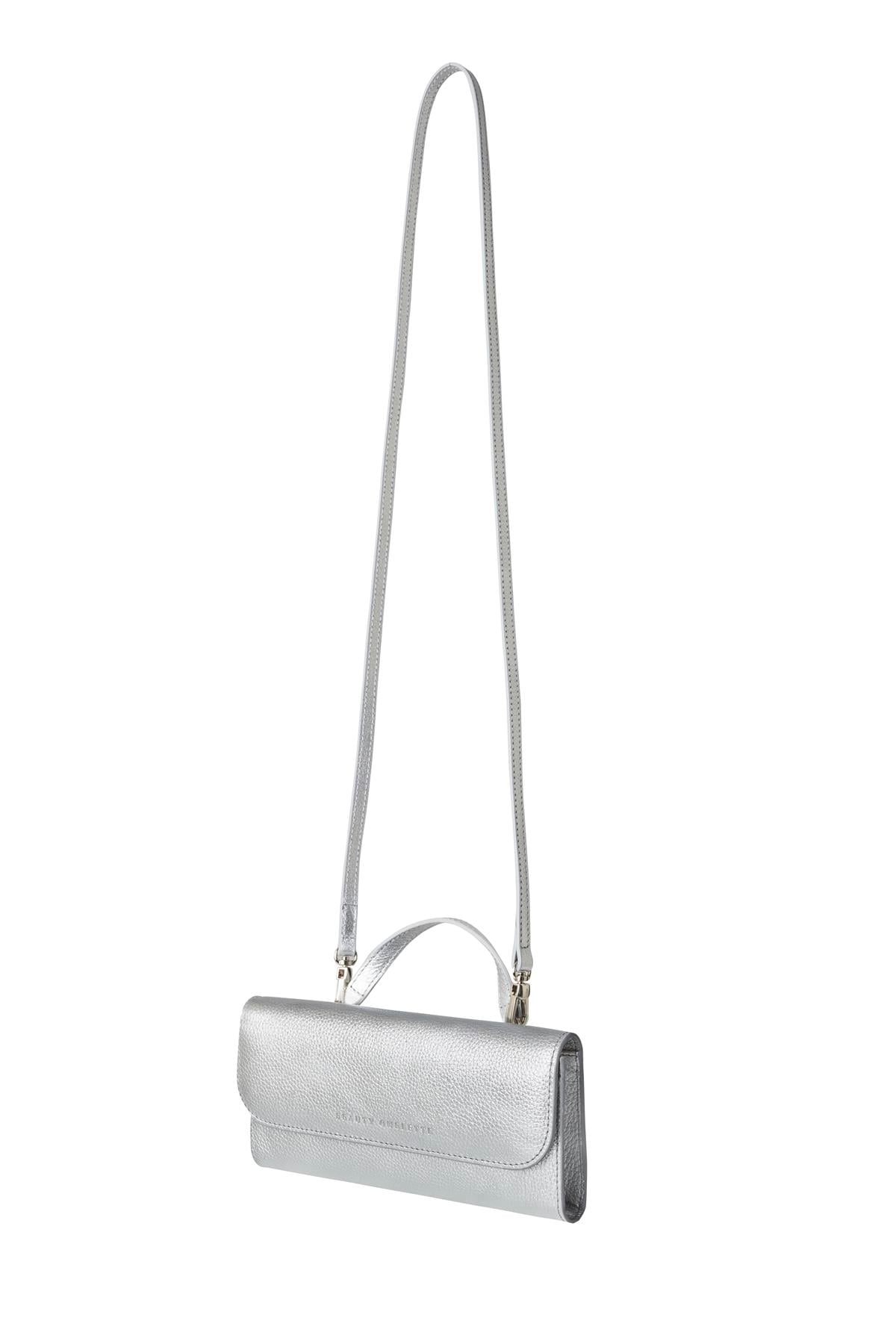 Lame June Clutch Bag