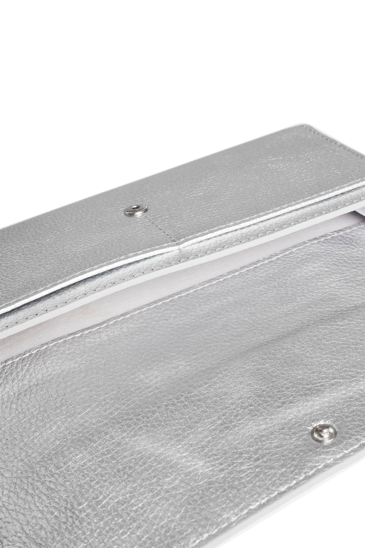 Lame June Clutch Bag
