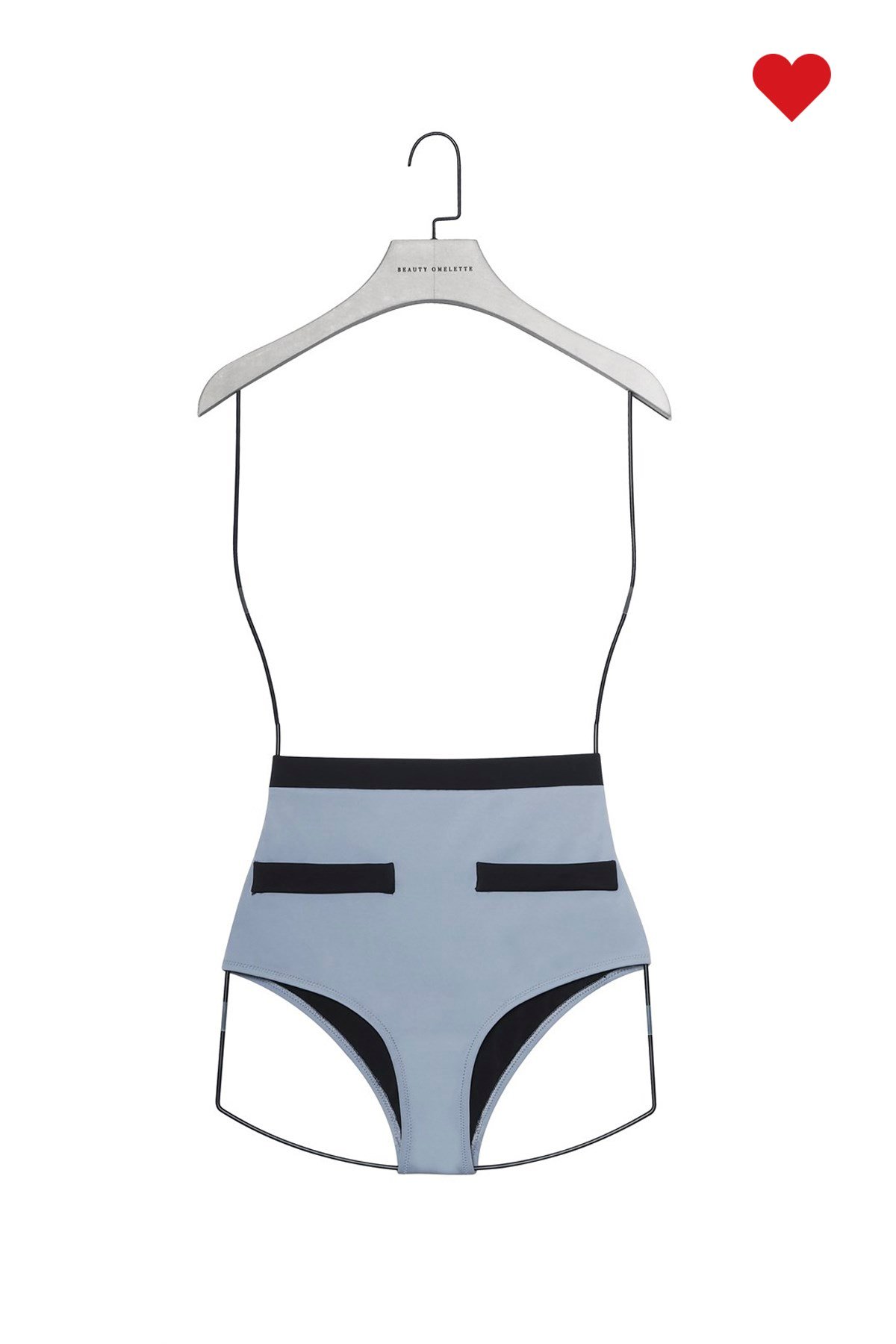 Leila Gri Bikini Altı